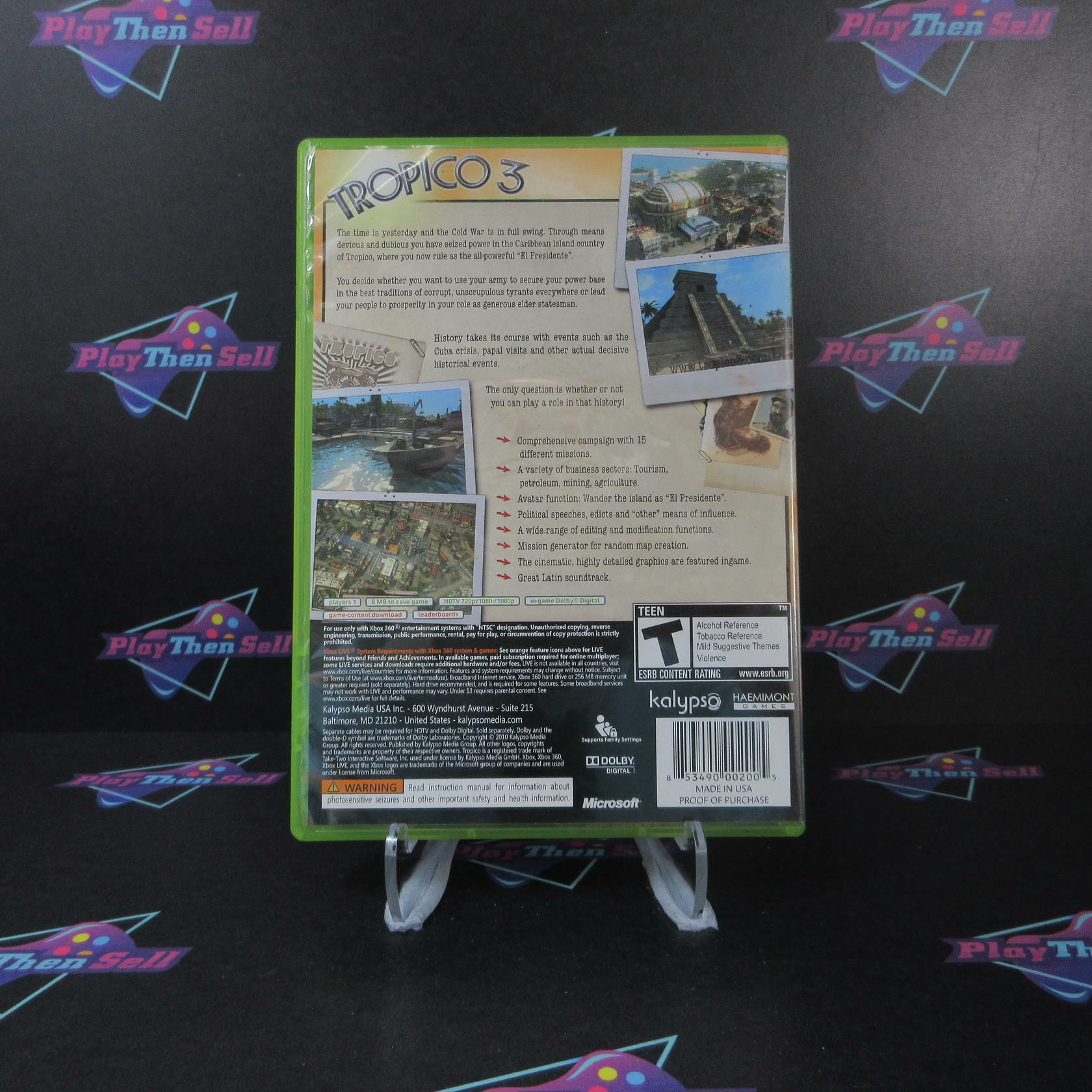 Tropico 3 Xbox 360 Complete - Excellent