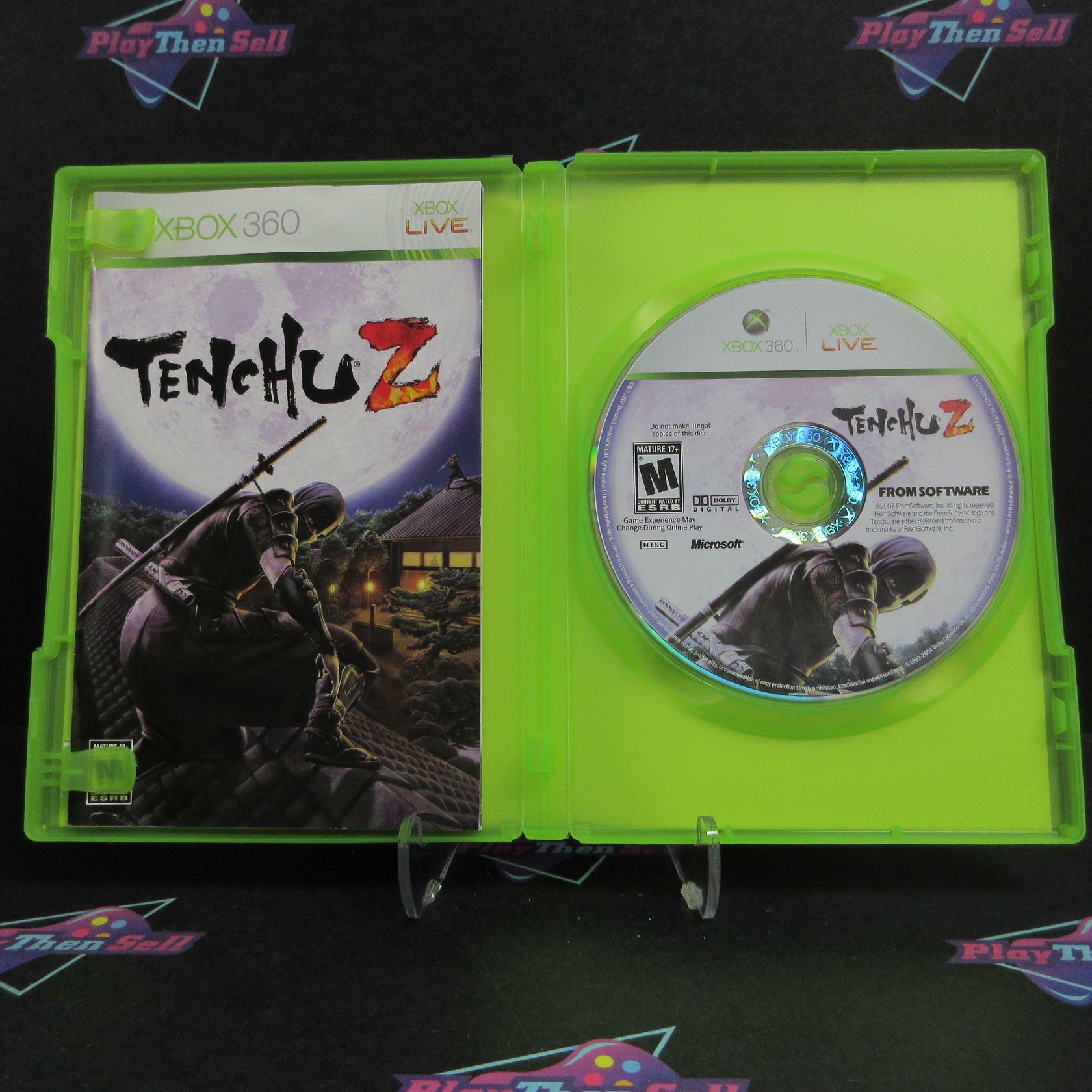 Tenchu Z Xbox 360 Complete From Software - Excellent