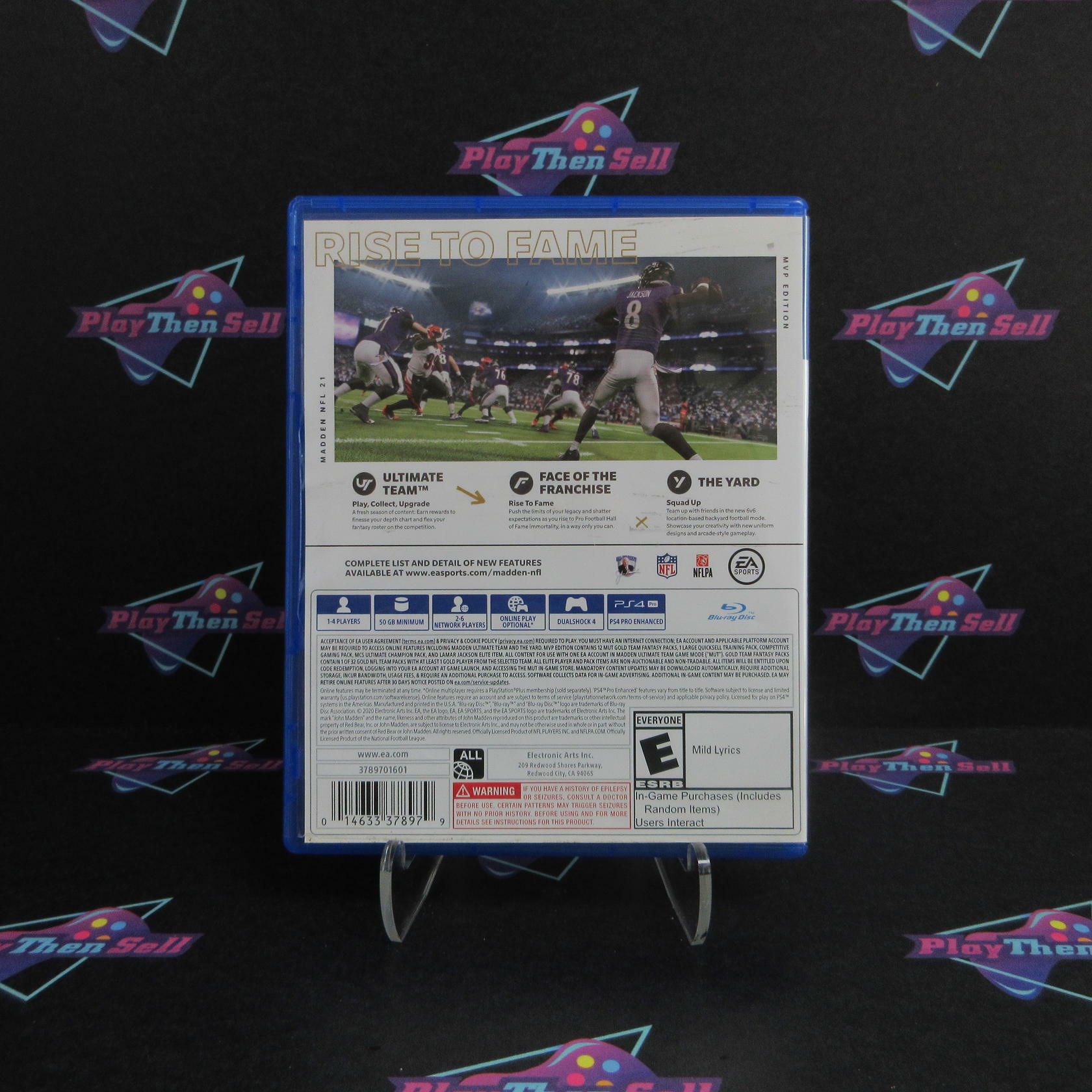 Madden NFL 21 MVP Edition PS4 PlayStation 4 Complete - Excellent