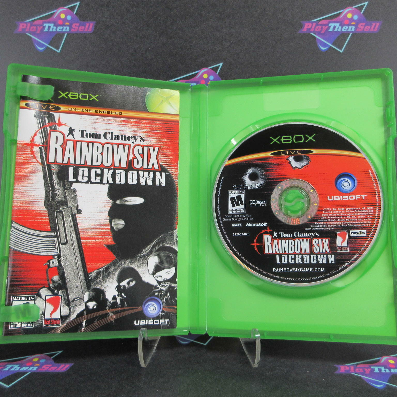 Tom Clancy's Rainbow Six Lockdown Xbox Complete - Refurbished