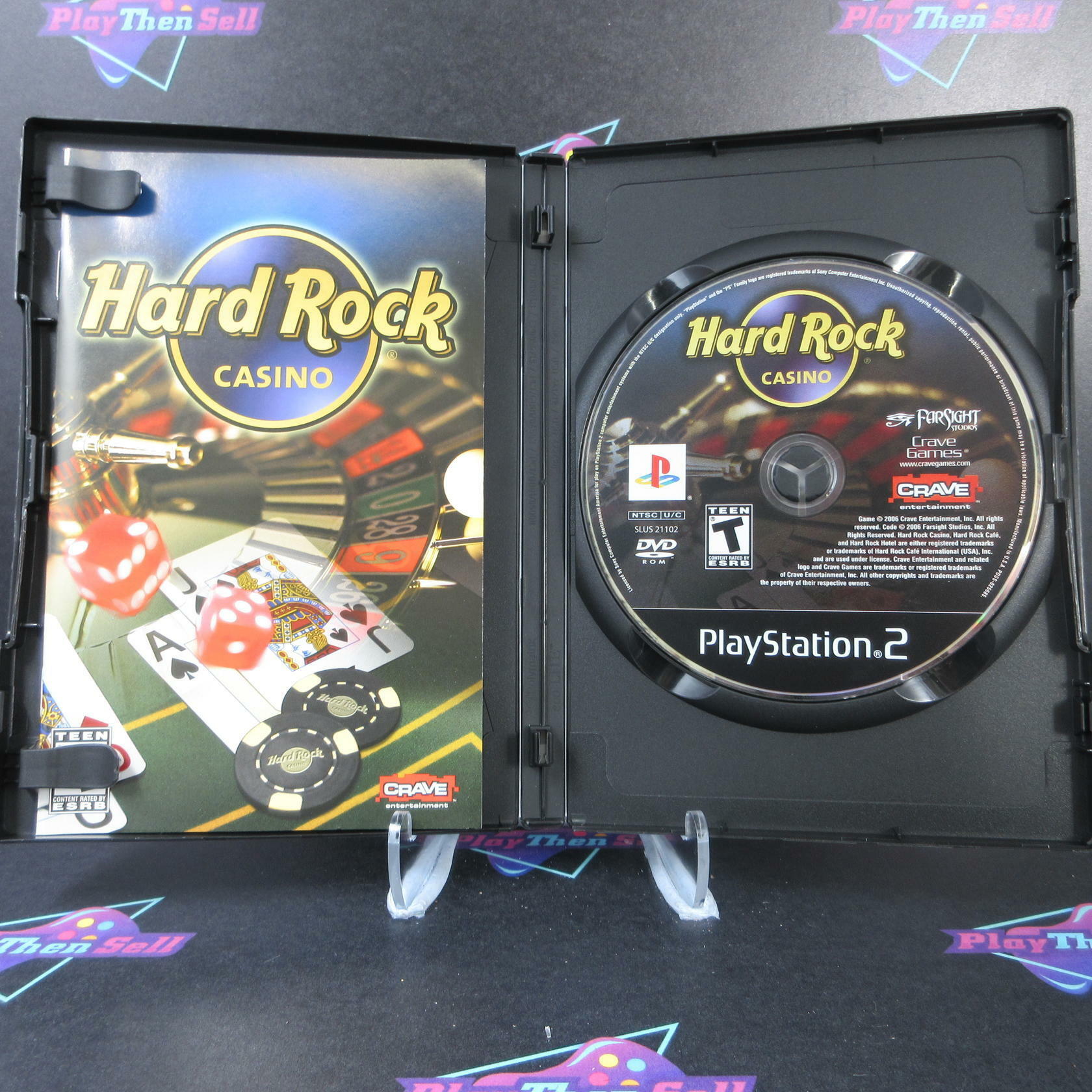 Hard Rock Casino PS2 PlayStation 2 Complete - Excellent