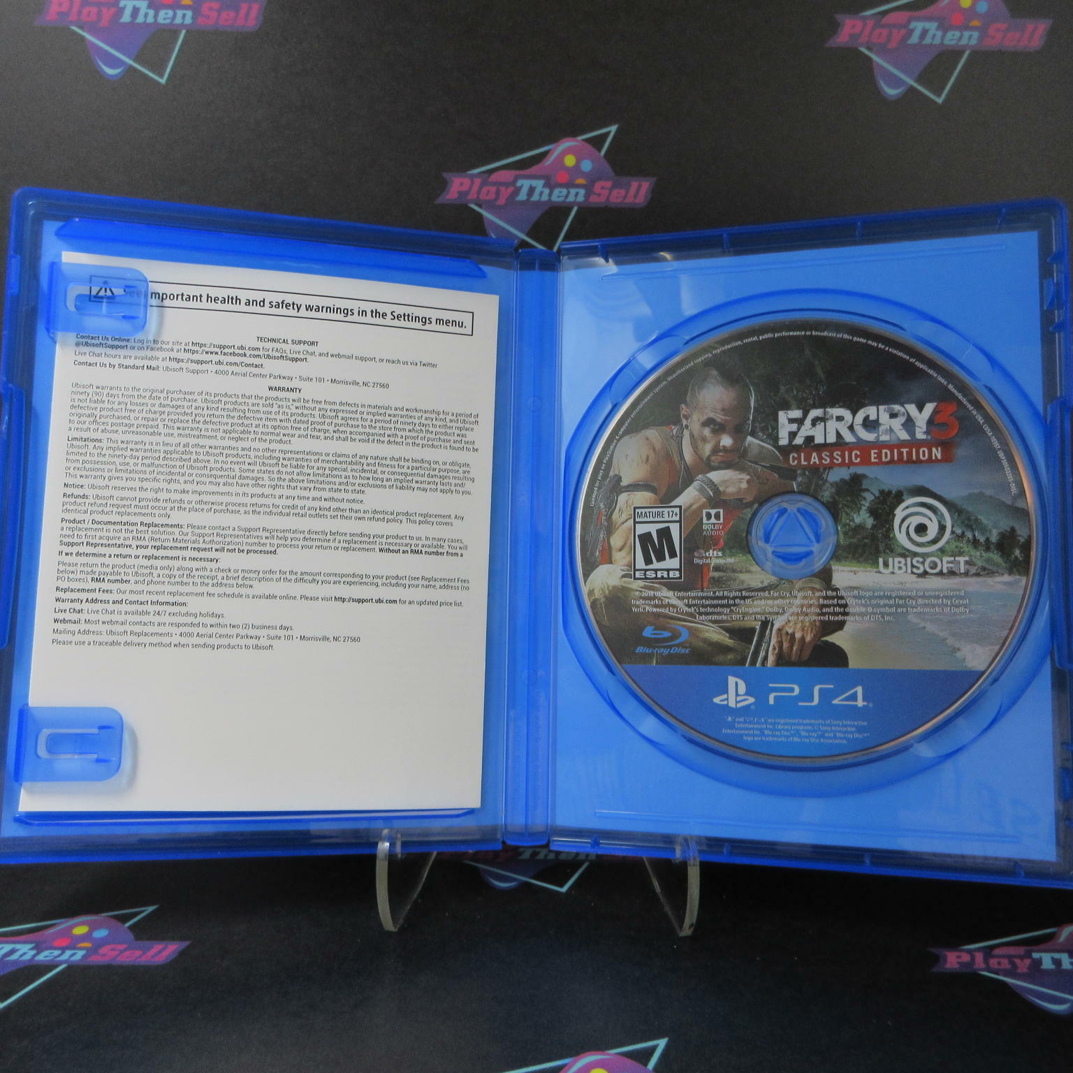 Far Cry 3 Classic Edition PS4 PlayStation 4 Complete - Excellent