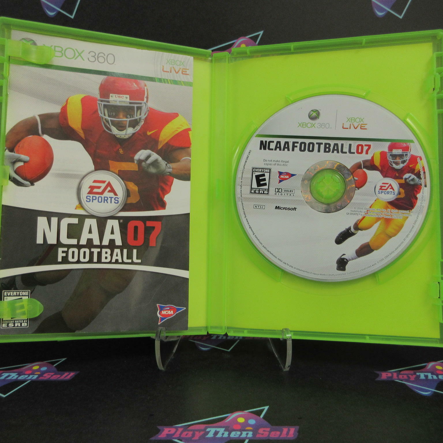 NCAA Football 07 Xbox 360 Complete - Excellent