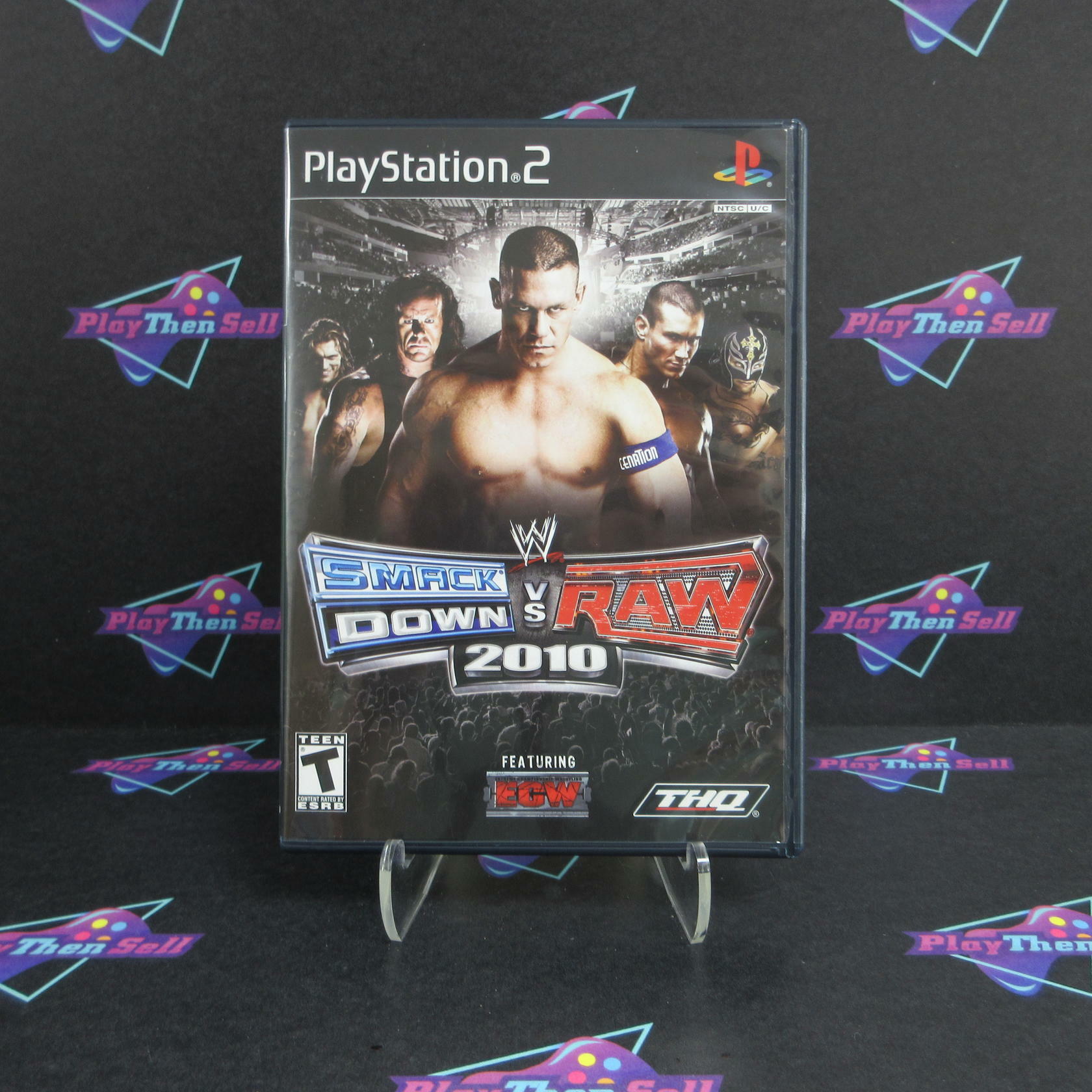 WWE SmackDown vs. Raw 2010 PS2 PlayStation 2 Complete - Excellent
