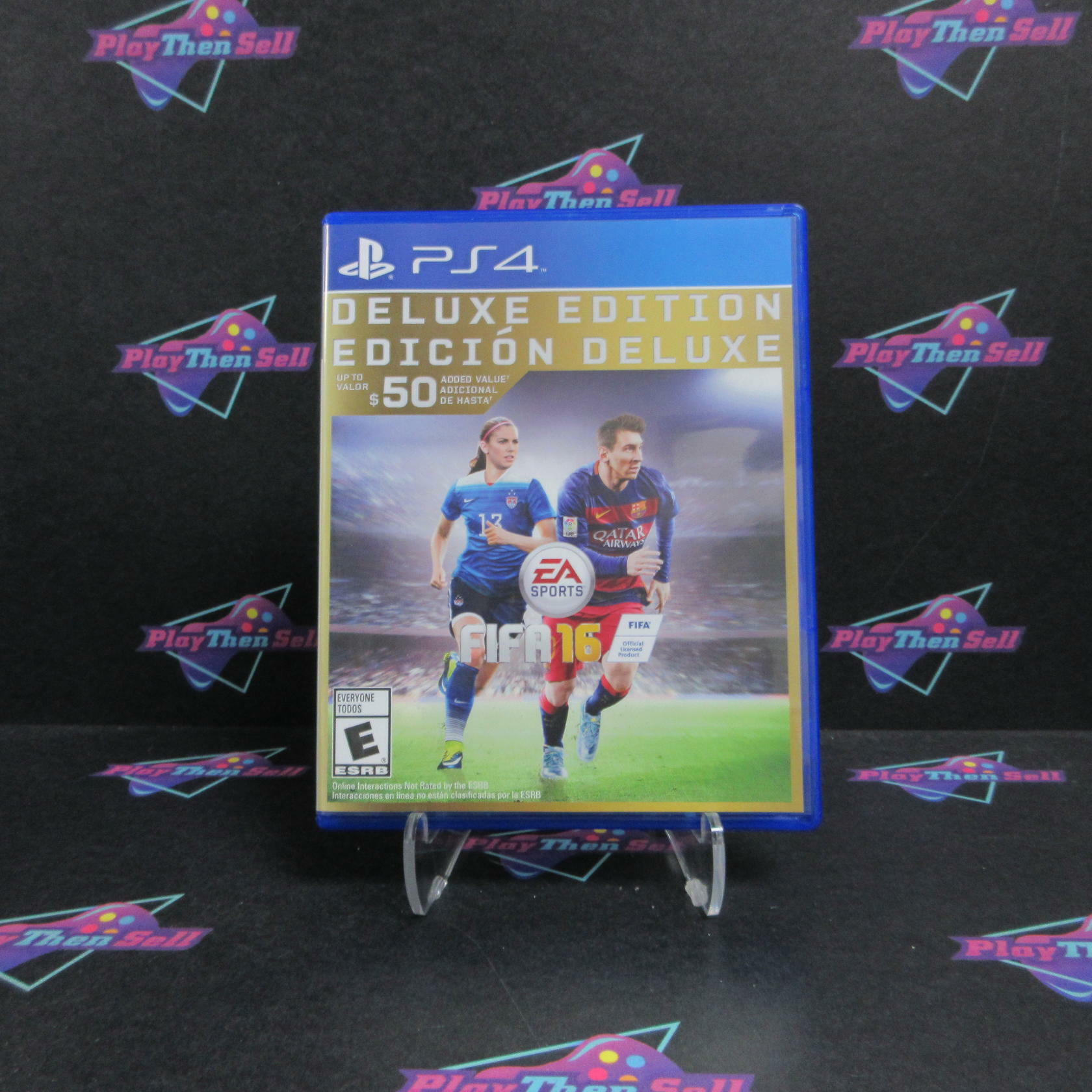 FIFA 16 Deluxe Edition PS4 PlayStation 4 Complete - Excellent