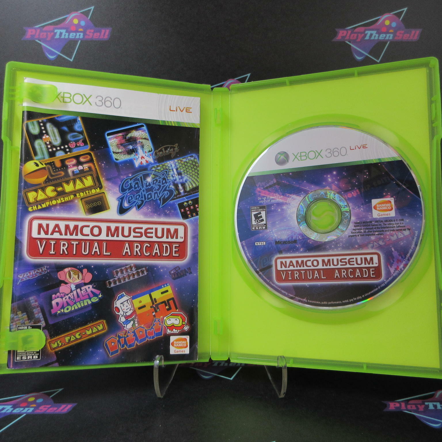 Namco Museum Virtual Arcade Xbox 360 Complete - Excellent