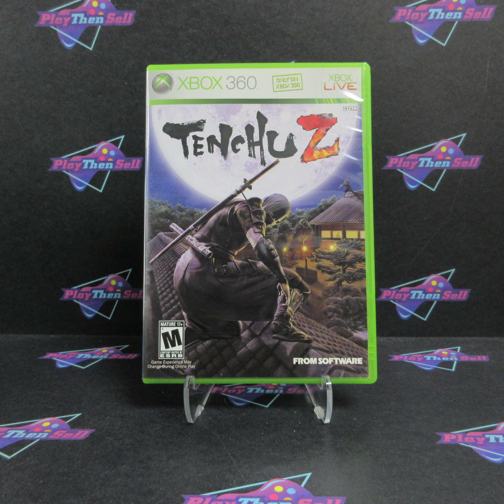 Tenchu Z Xbox 360 Complete From Software - Excellent