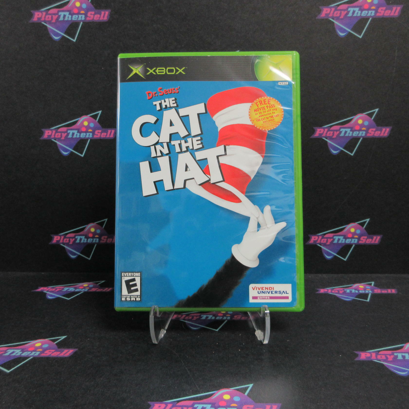 Dr. Seuss The Cat in the Hat Xbox + Reg Card / Movie Ticket Complete - Refurbished