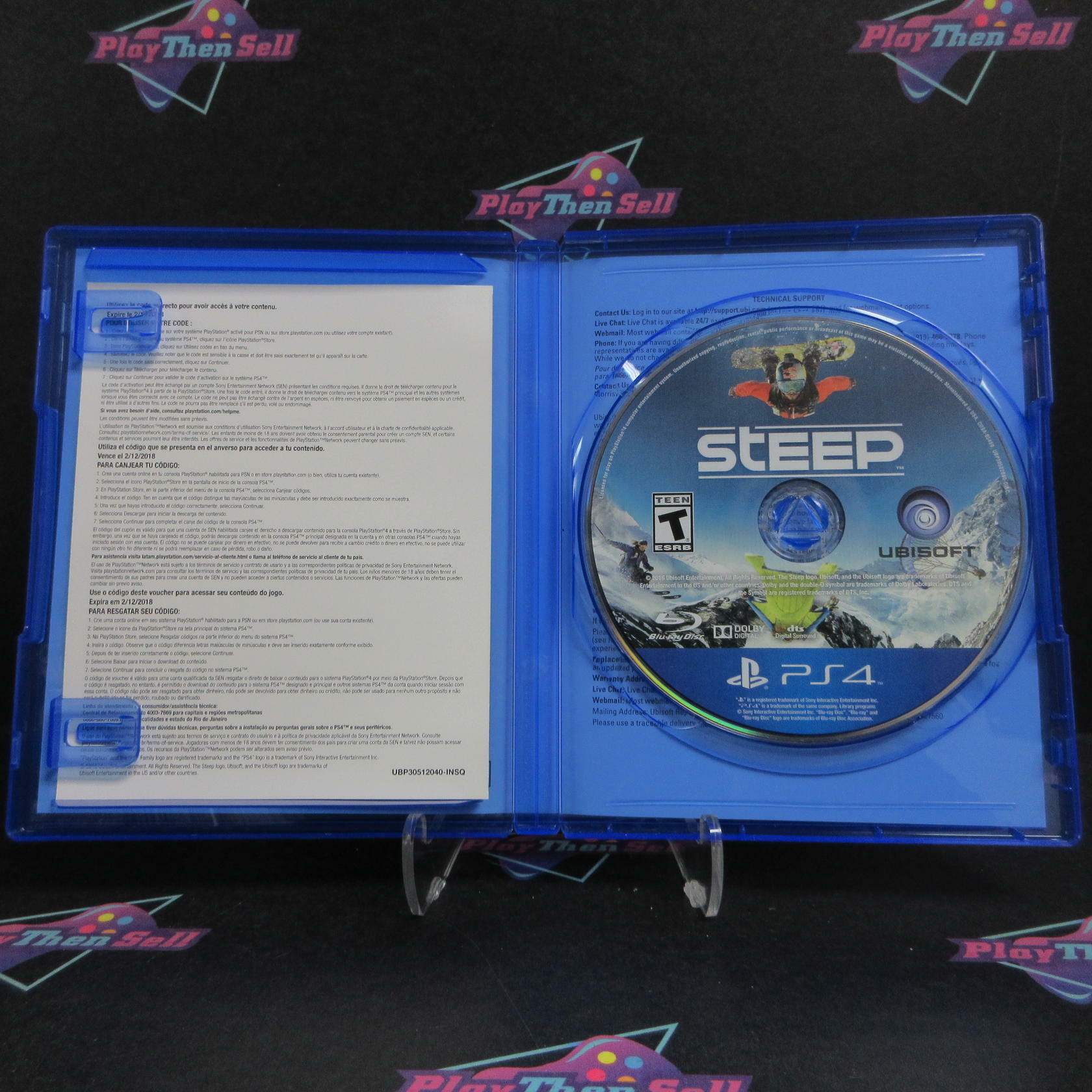 Steep PS4 PlayStation 4 Complete - Excellent