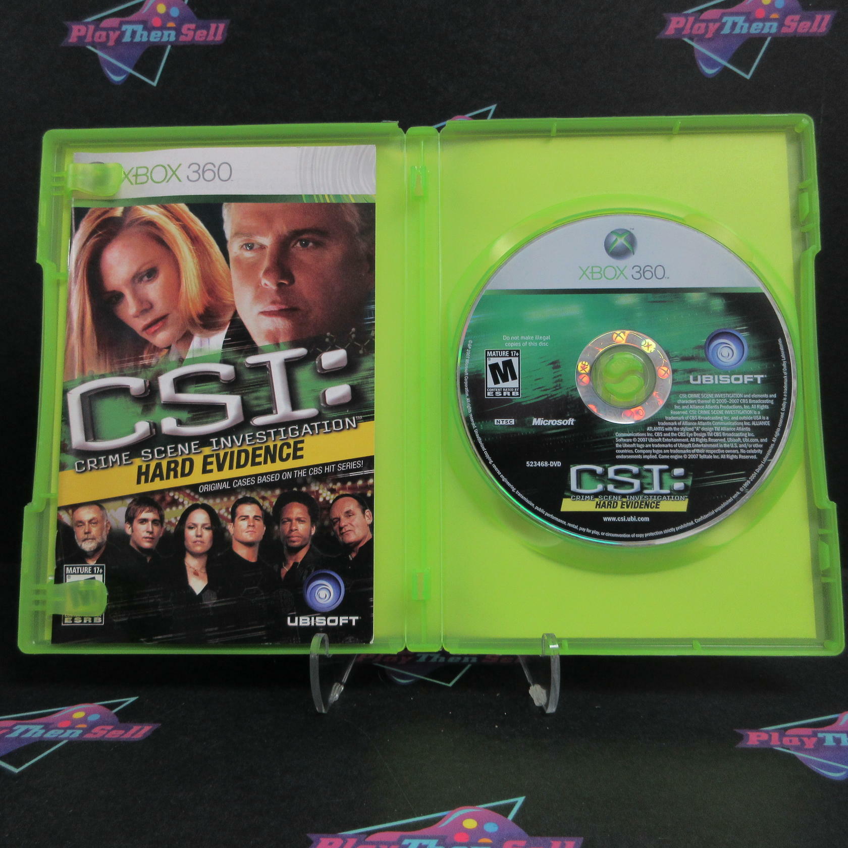 CSI Hard Evidence Xbox 360 Complete - Excellent