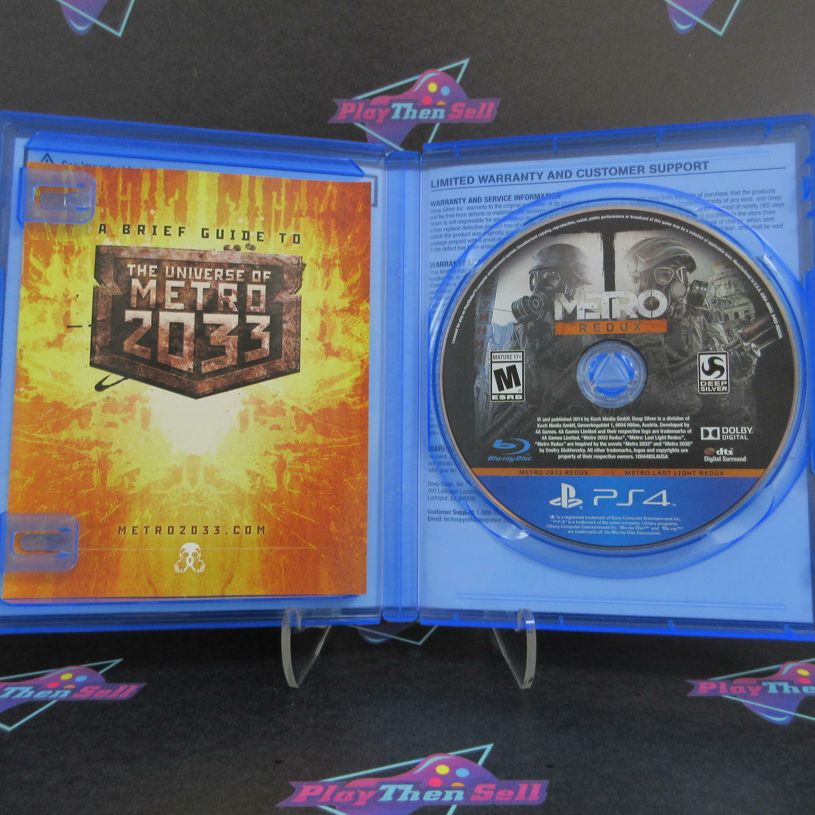 Metro Redux PS4 PlayStation 4 Complete - Excellent