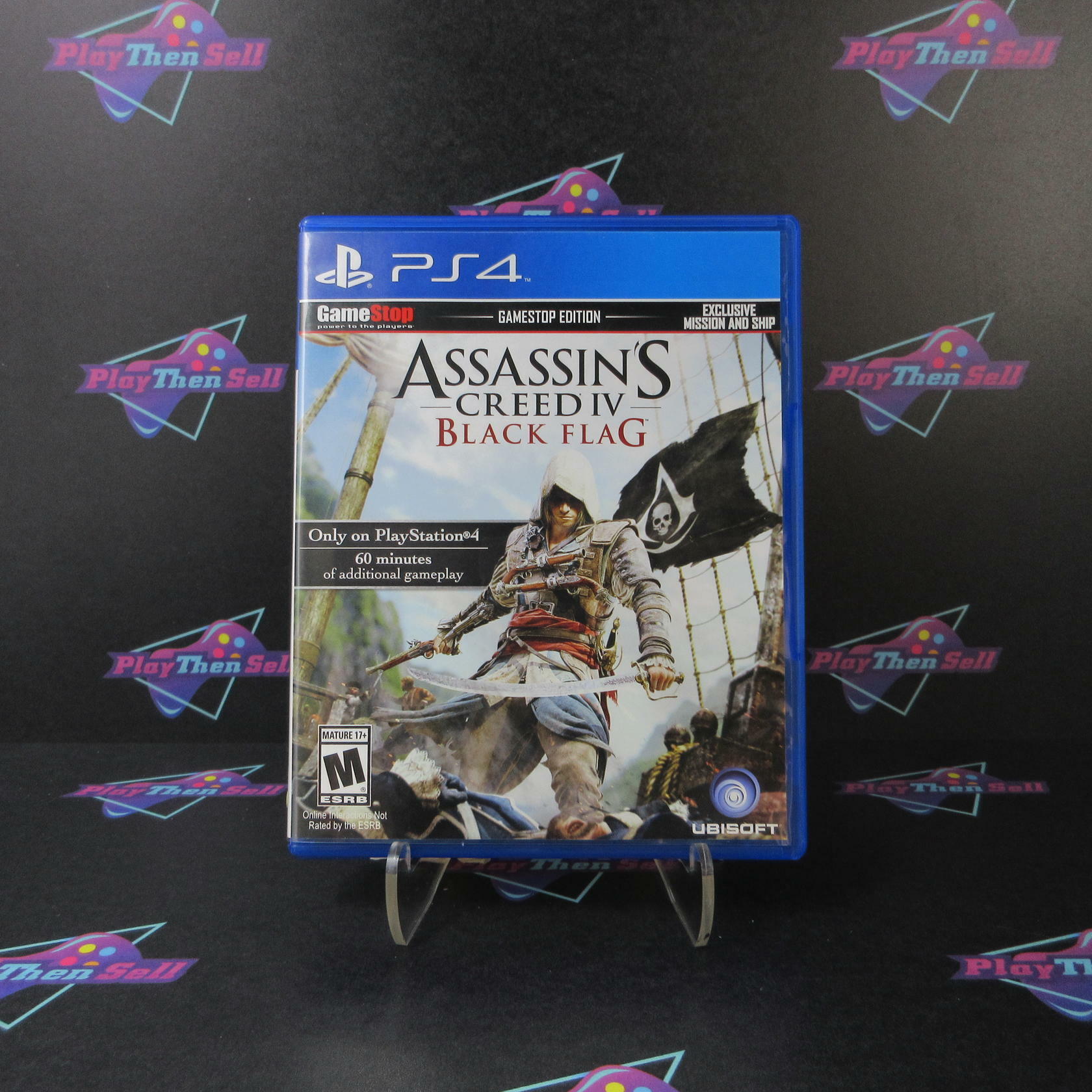 Assassin's Creed IV Black Flag GameStop Edition PS4 PlayStation 4 - Excellent