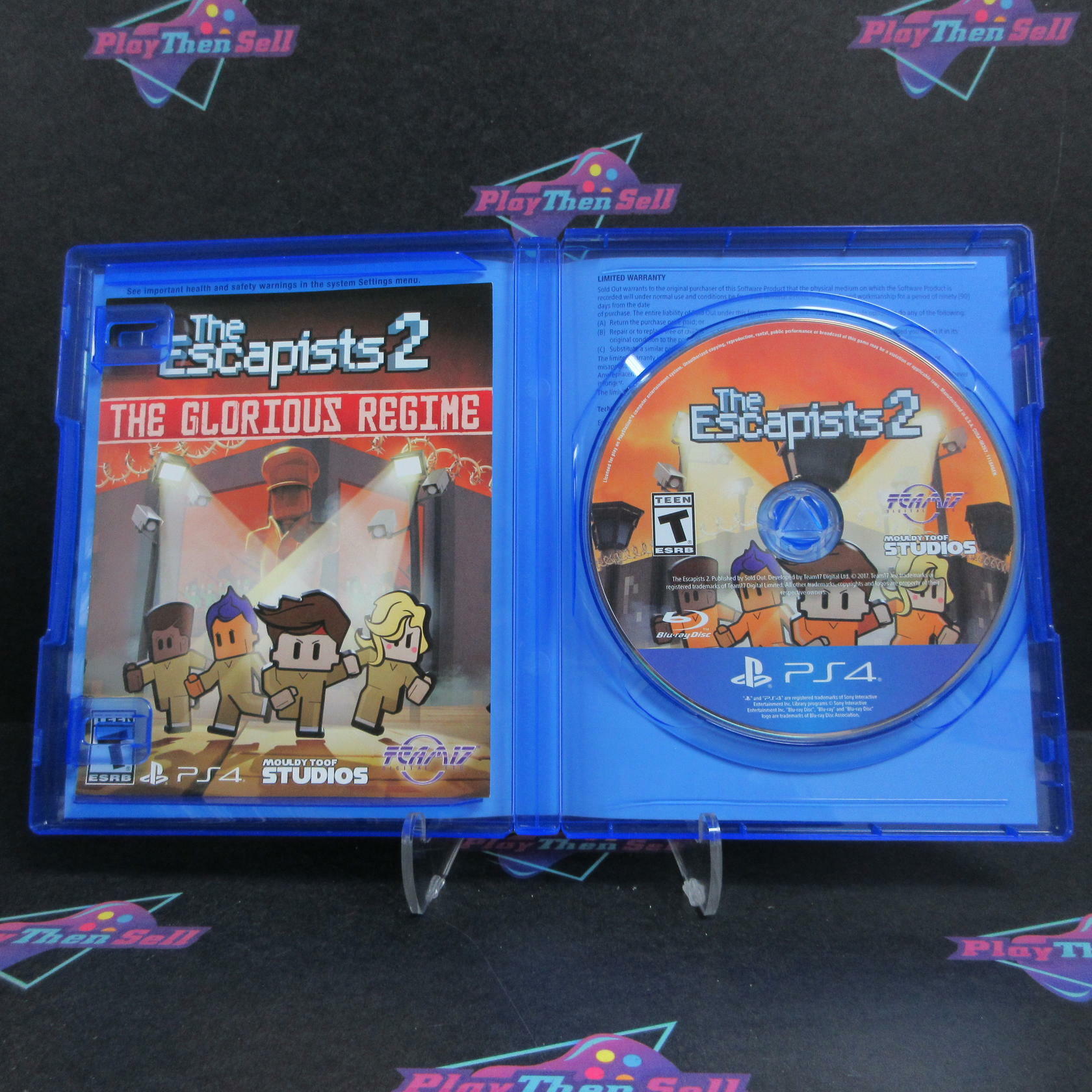 The Escapists 2 PS4 PlayStation 4 Complete - Excellent