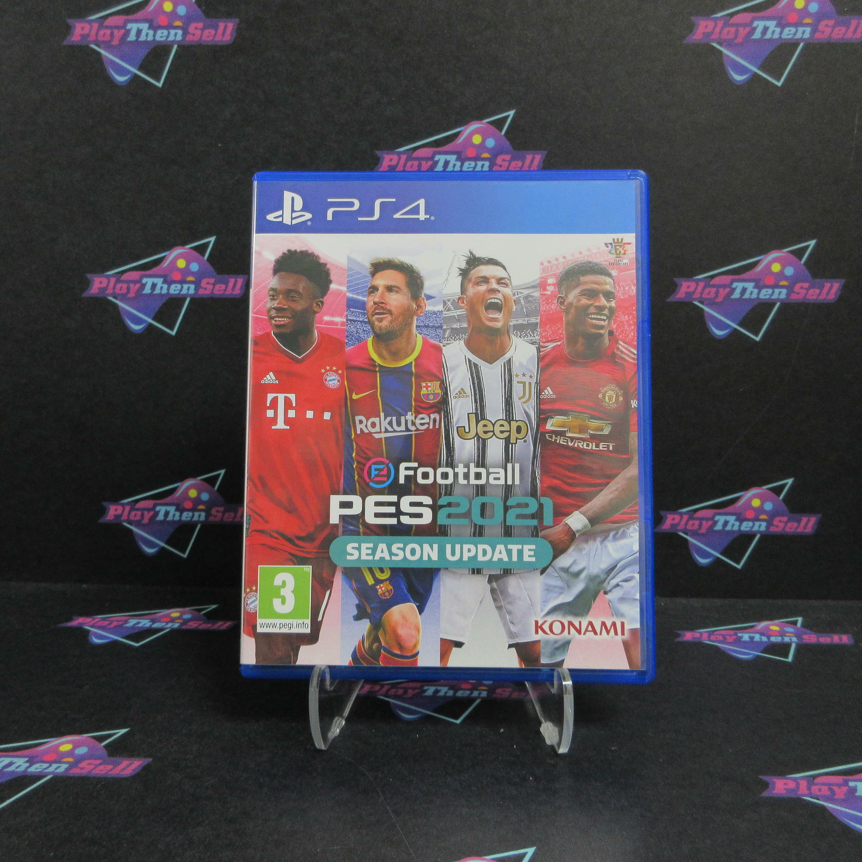 eFootball PES 2021 Season Update PS4 PlayStation 4 PAL Complete - Excellent