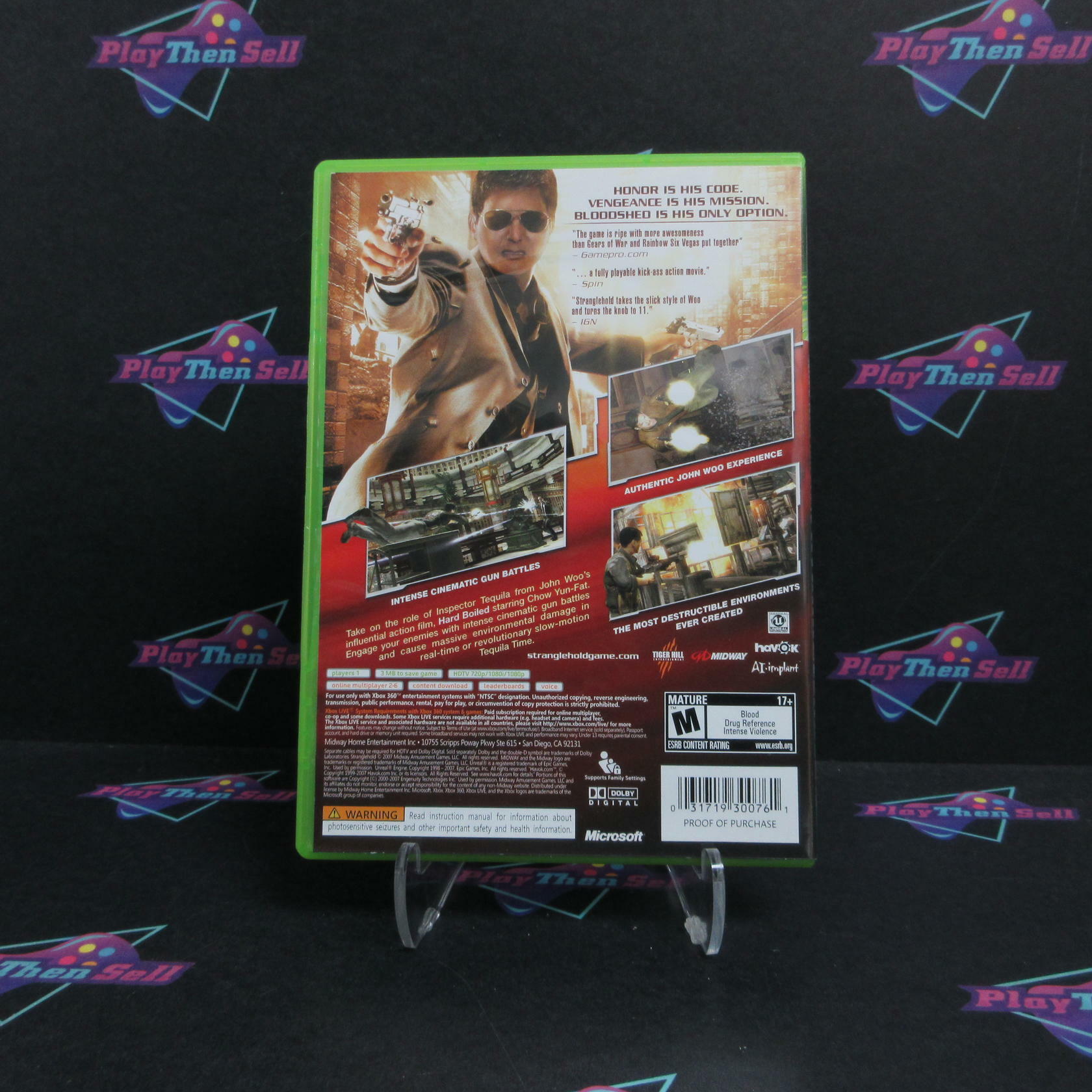 Stranglehold Xbox 360 Complete - Excellent