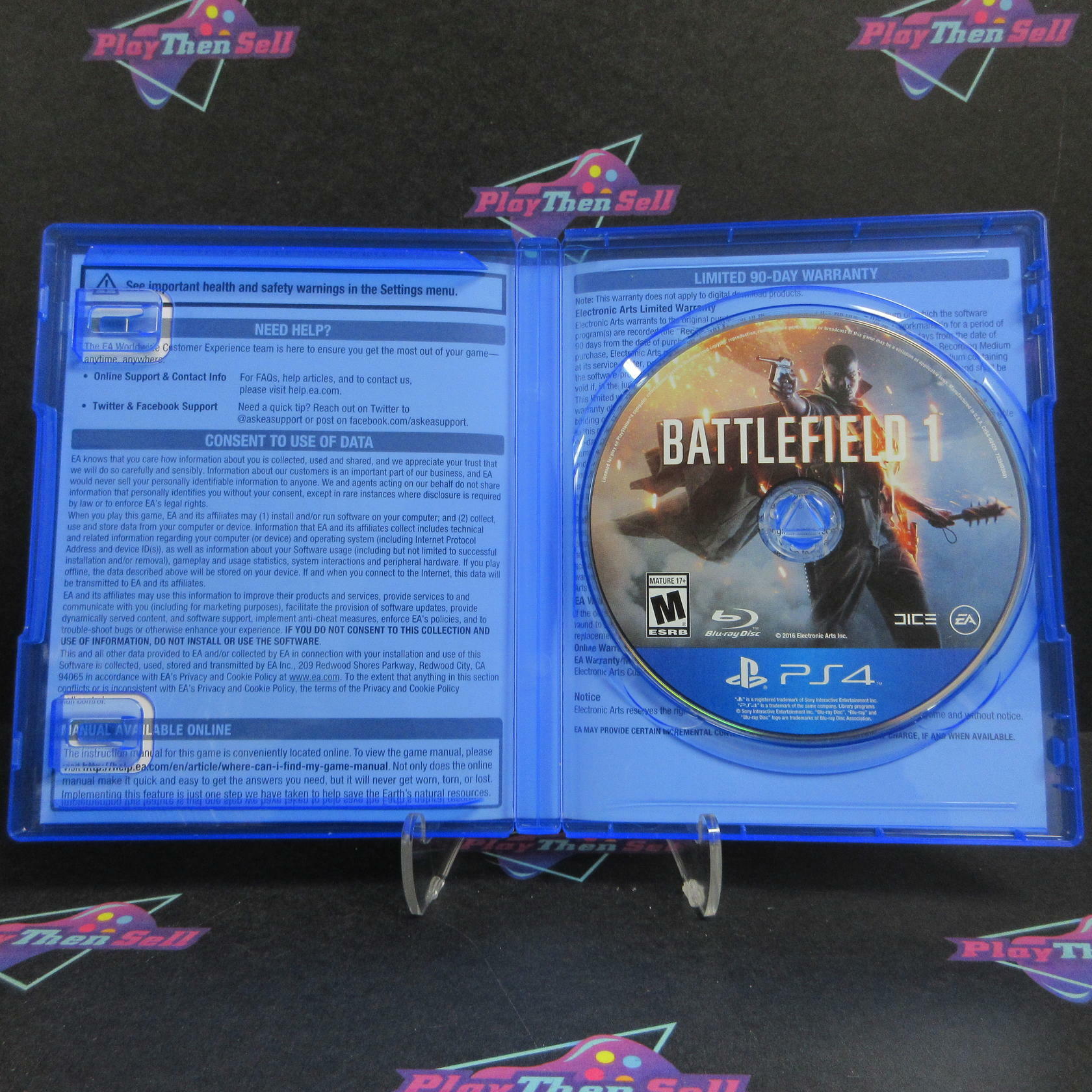 Battlefield 1 Early Enlister Deluxe Edition PS4 PlayStation 4 CIB - Excellent