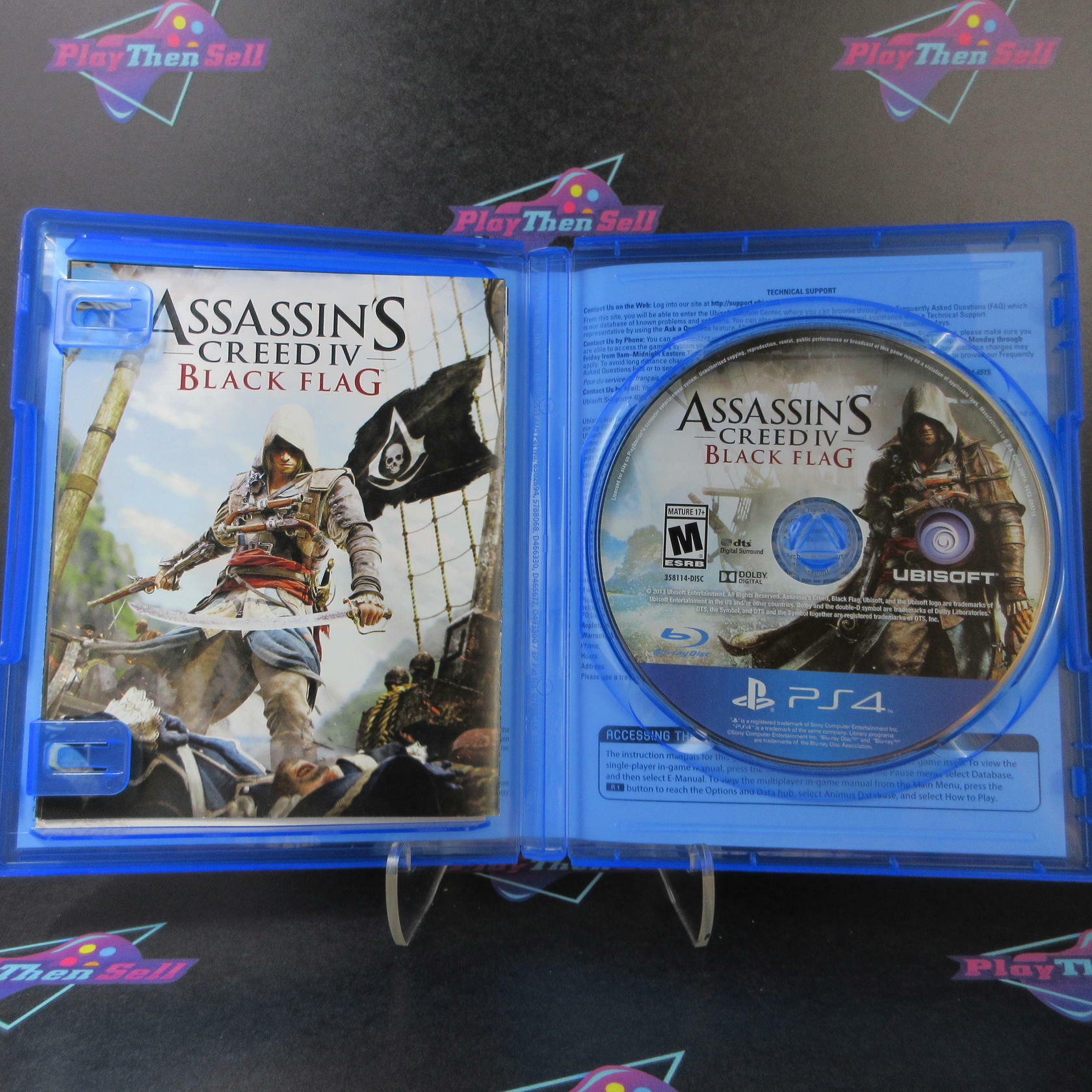 Assassin's Creed IV Black Flag GameStop Edition PS4 PlayStation 4 - Excellent