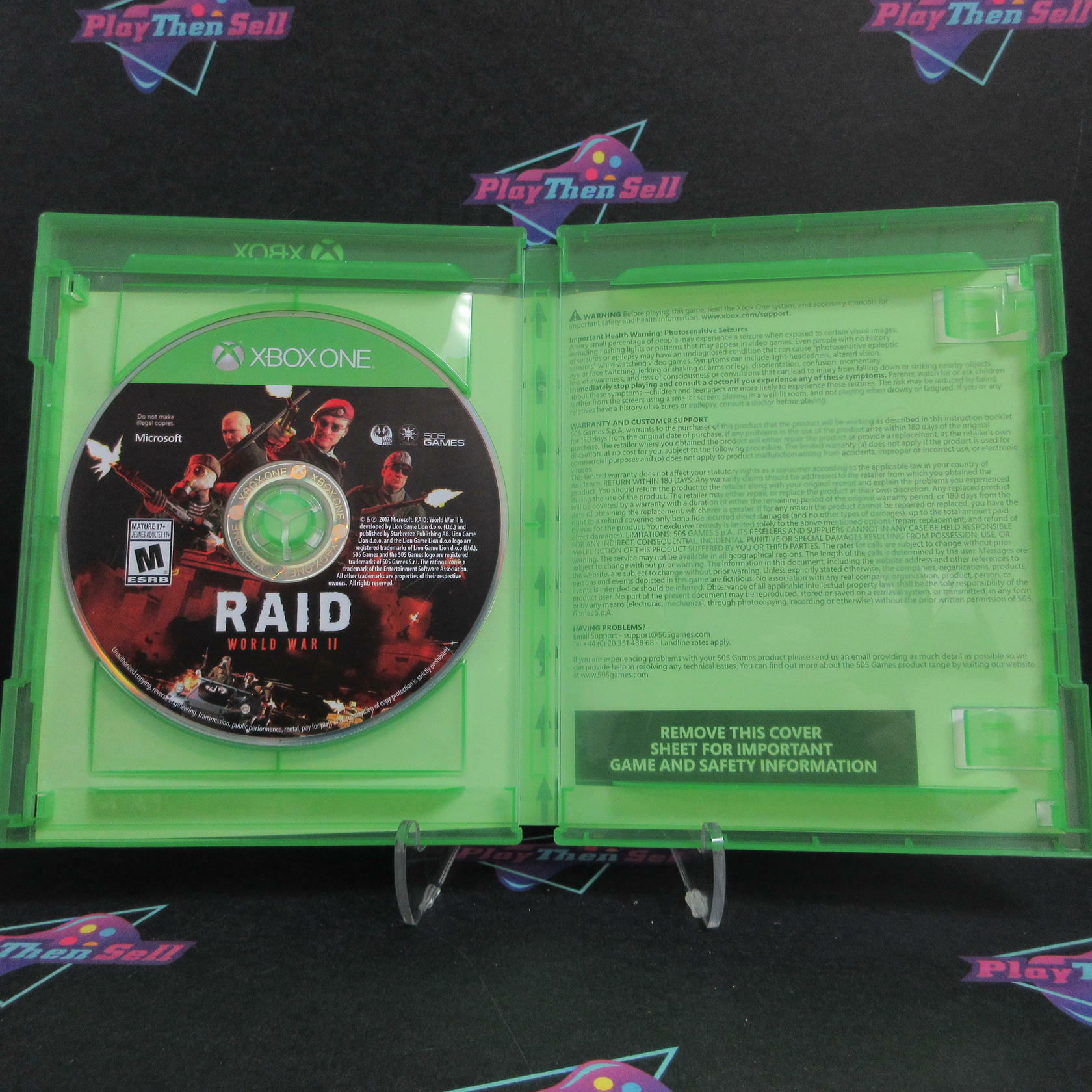 RAID World War II Xbox One Complete - Excellent