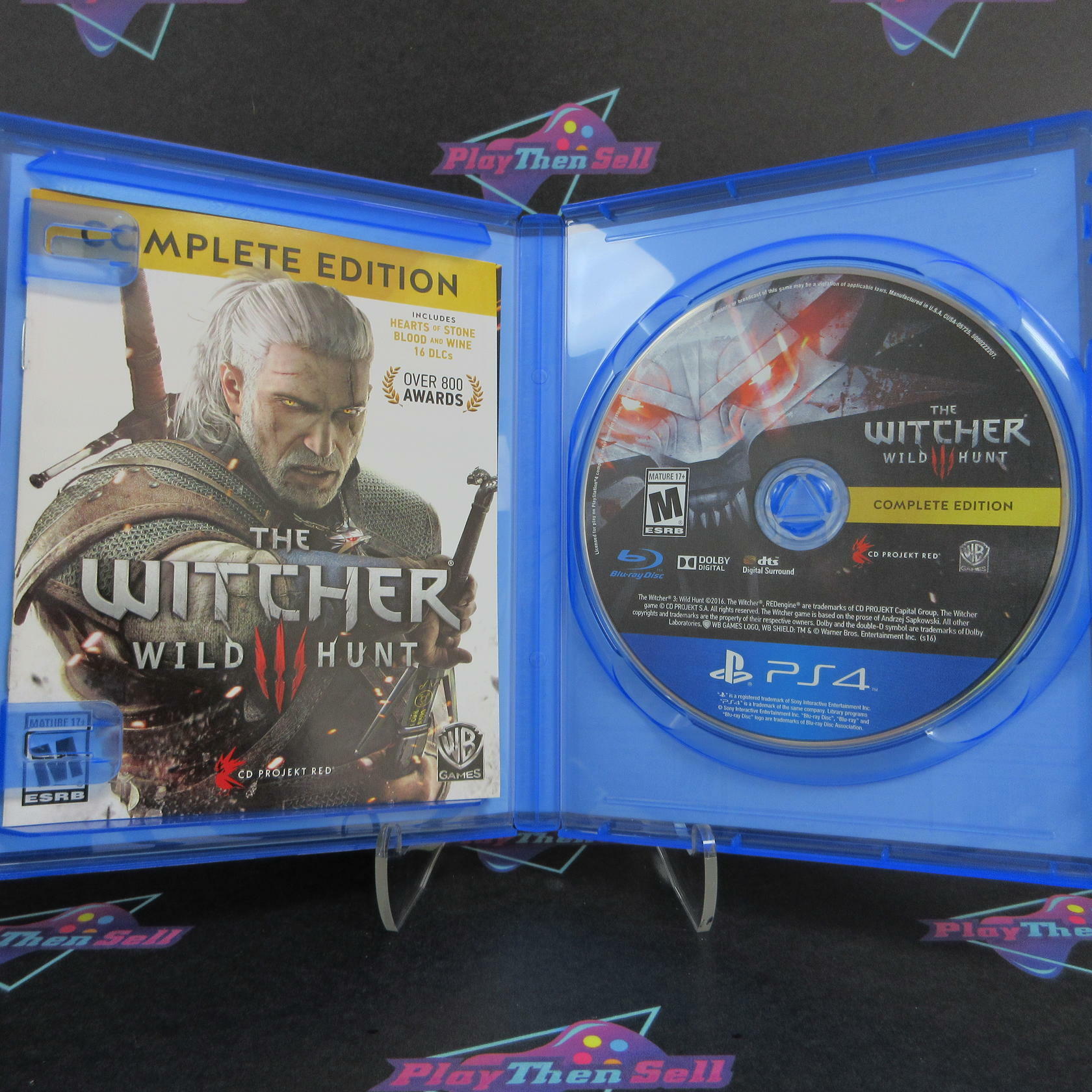 Witcher 3 Wild Hunt Complete Edition PS4 PlayStation 4 Complete - Excellent