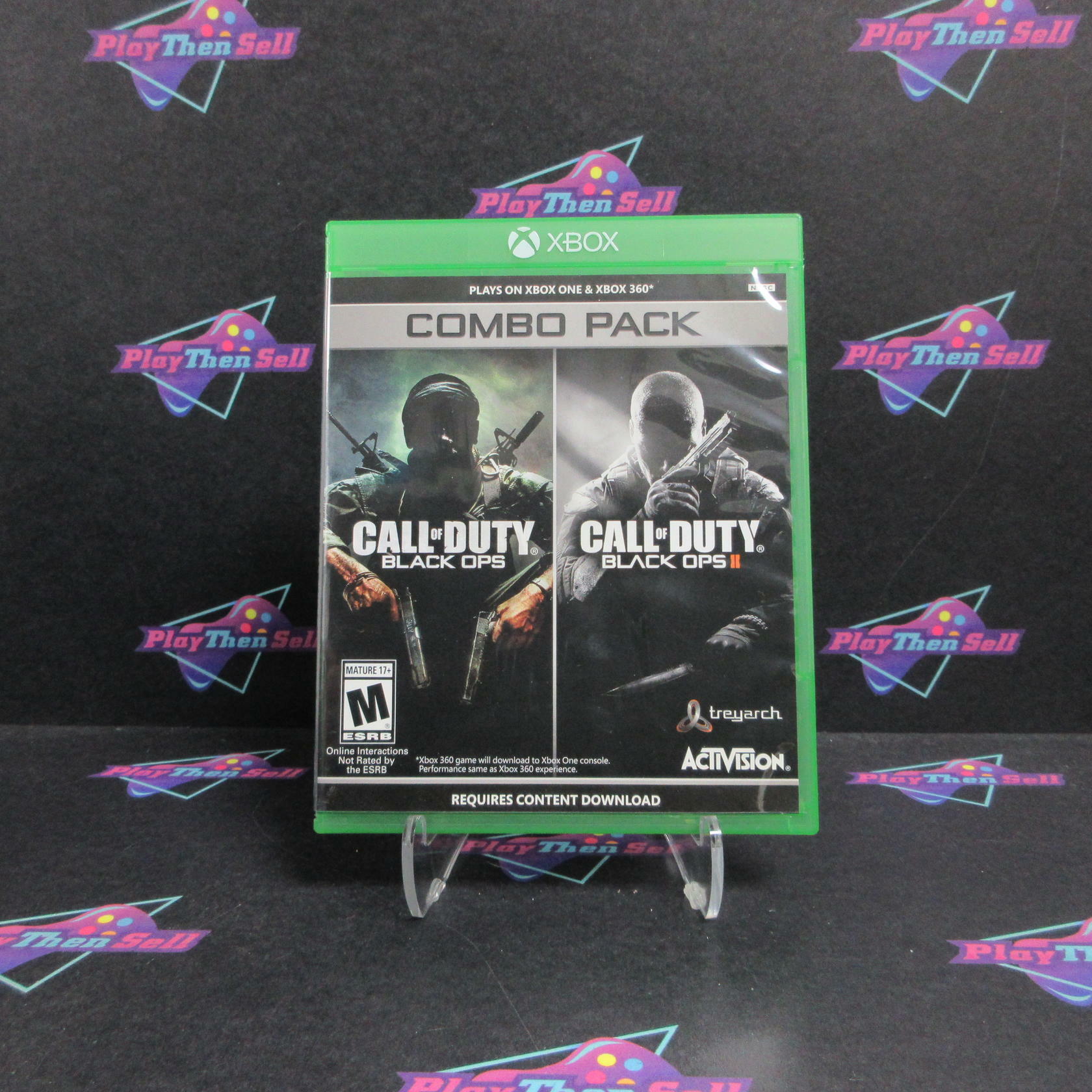 Call of Duty Black Ops 1 & 2 Combo Pack Xbox 360 / Xbox One Complete - Refurbished