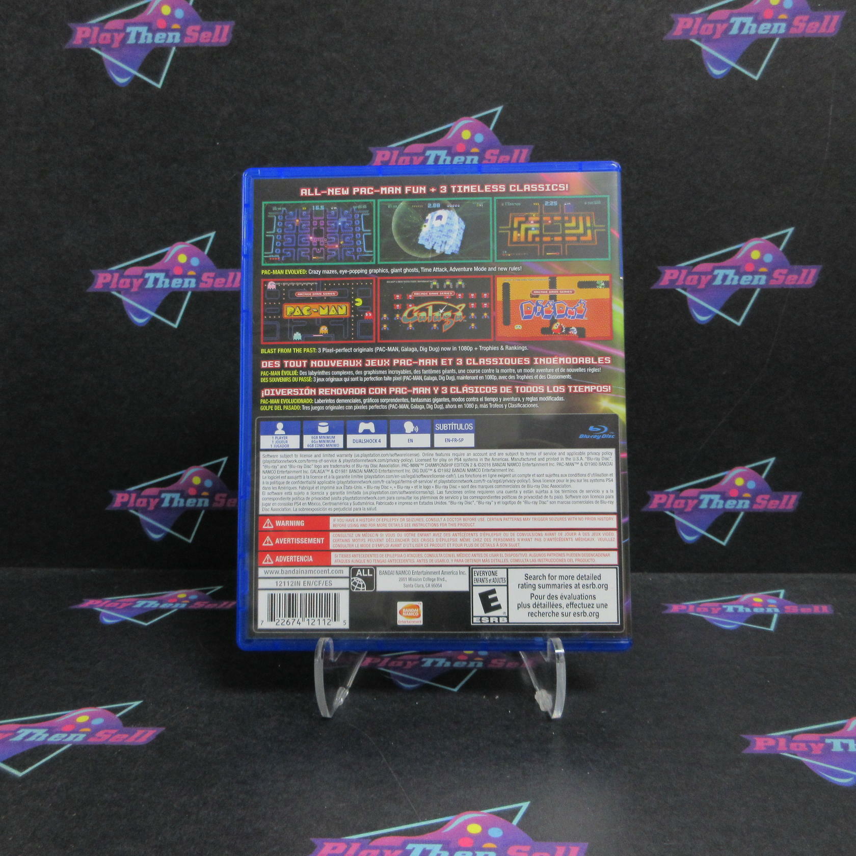 Pac-Man Championship Edition 2 Arcade Game Series PS4 PlayStation 4 - Excellent