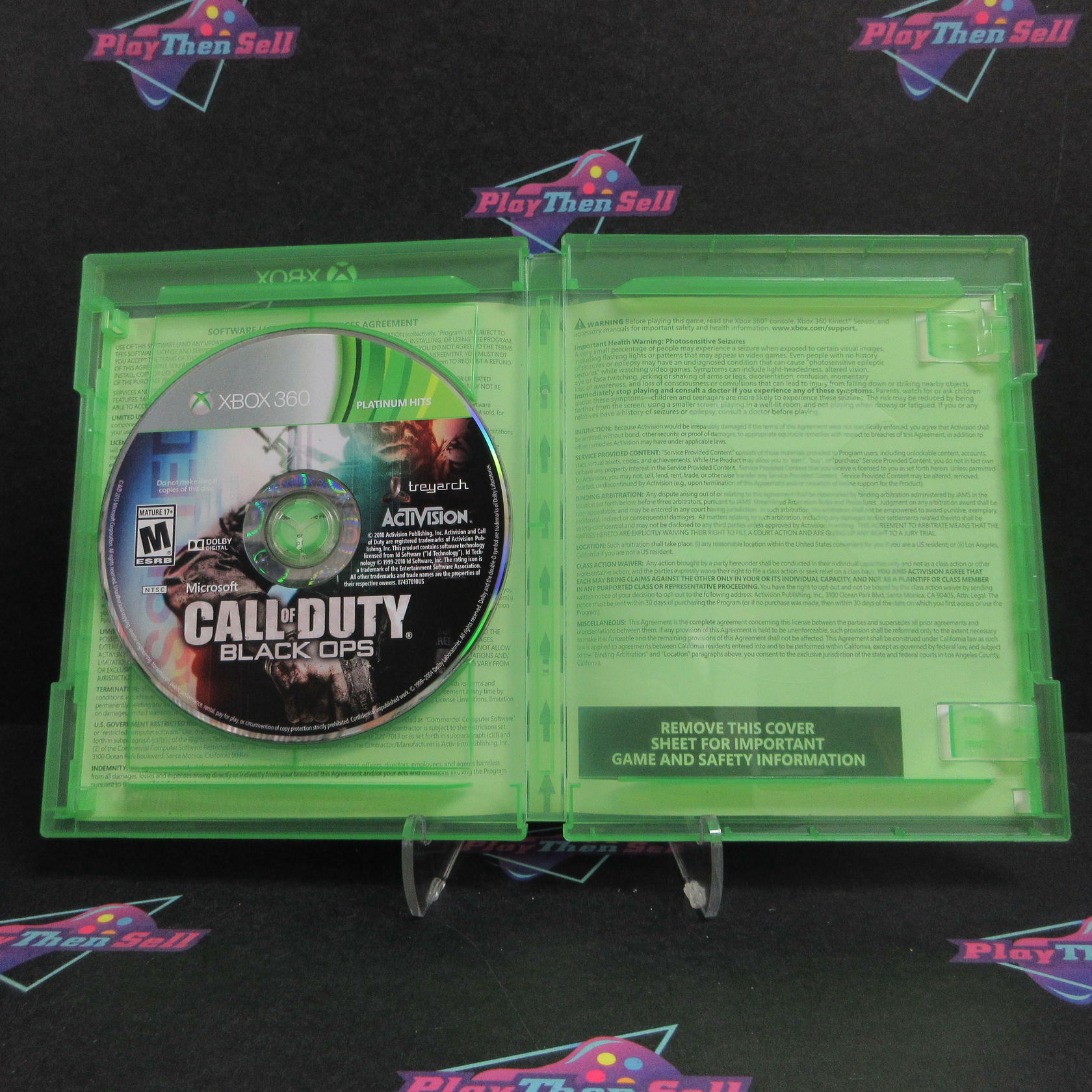 Call of Duty Black Ops 1 & 2 Combo Pack Xbox 360 / Xbox One Complete - Excellent