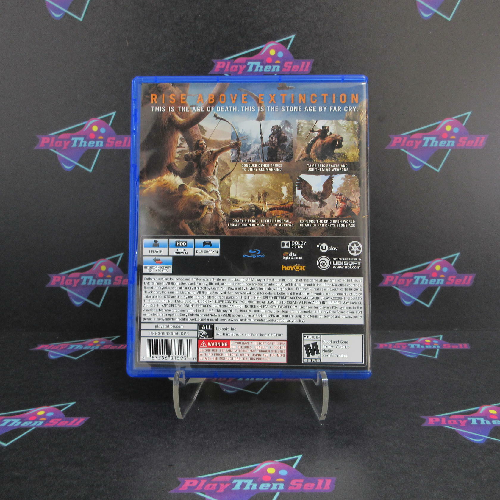 Far Cry Primal PS4 PlayStation 4 Complete - Excellent