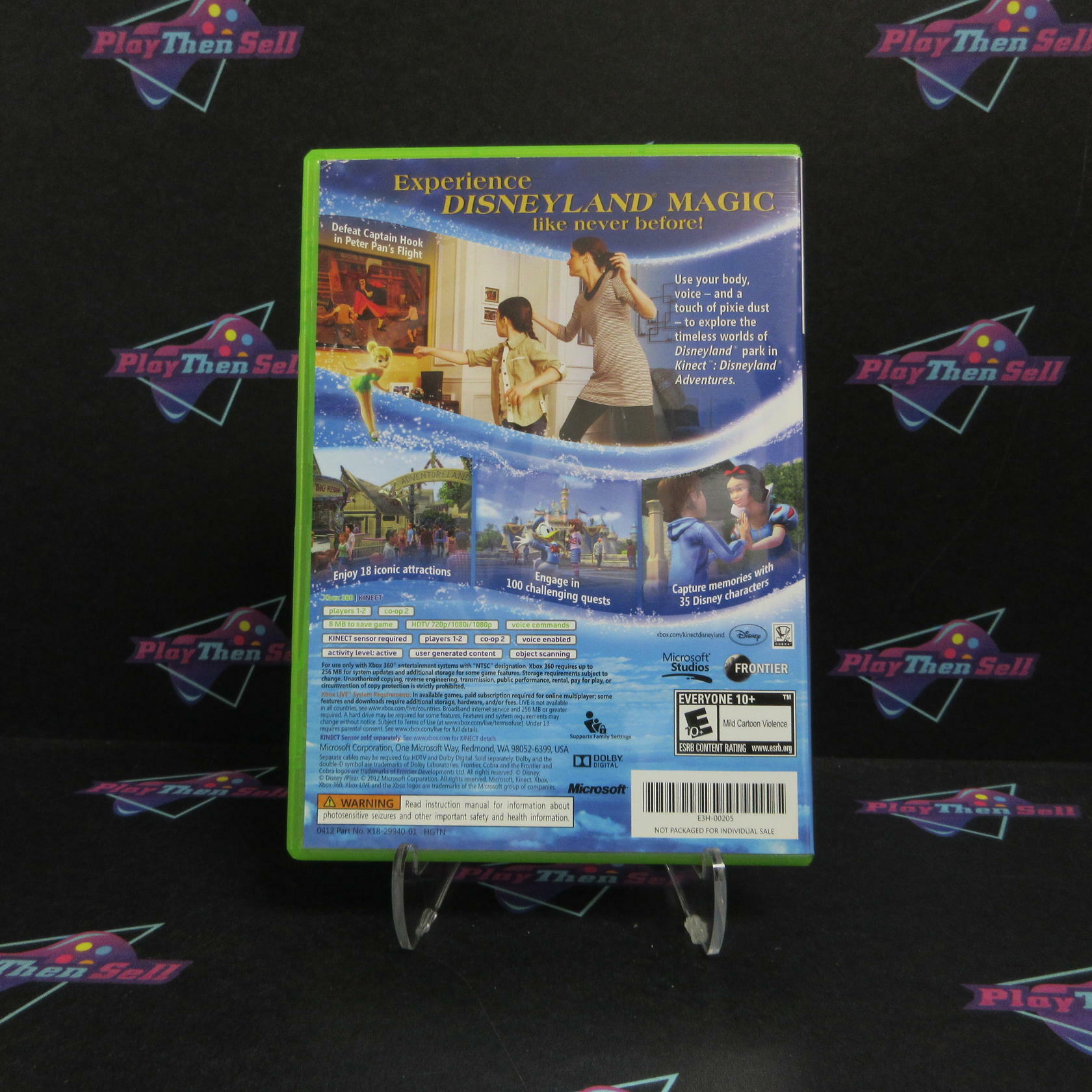 Kinect Disneyland Adventures Xbox 360 Complete - Excellent