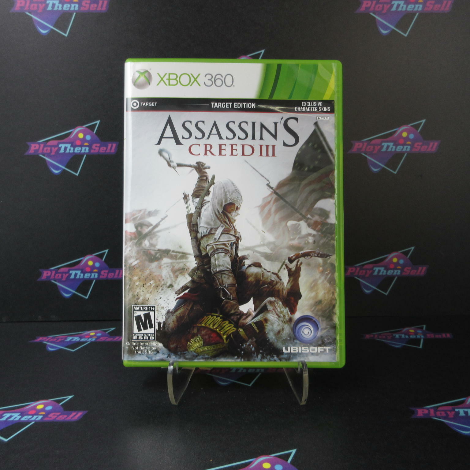 Assassin's Creed III Target Ed Xbox 360 - Like New