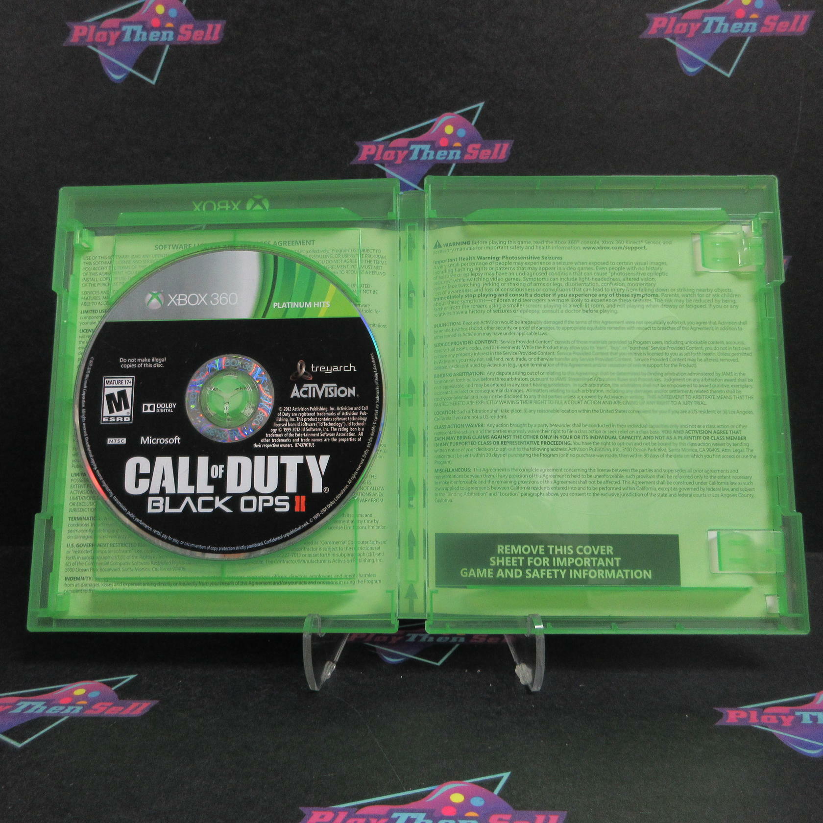 Call of Duty Black Ops 1 & 2 Combo Pack Xbox 360 / Xbox One Complete - Excellent