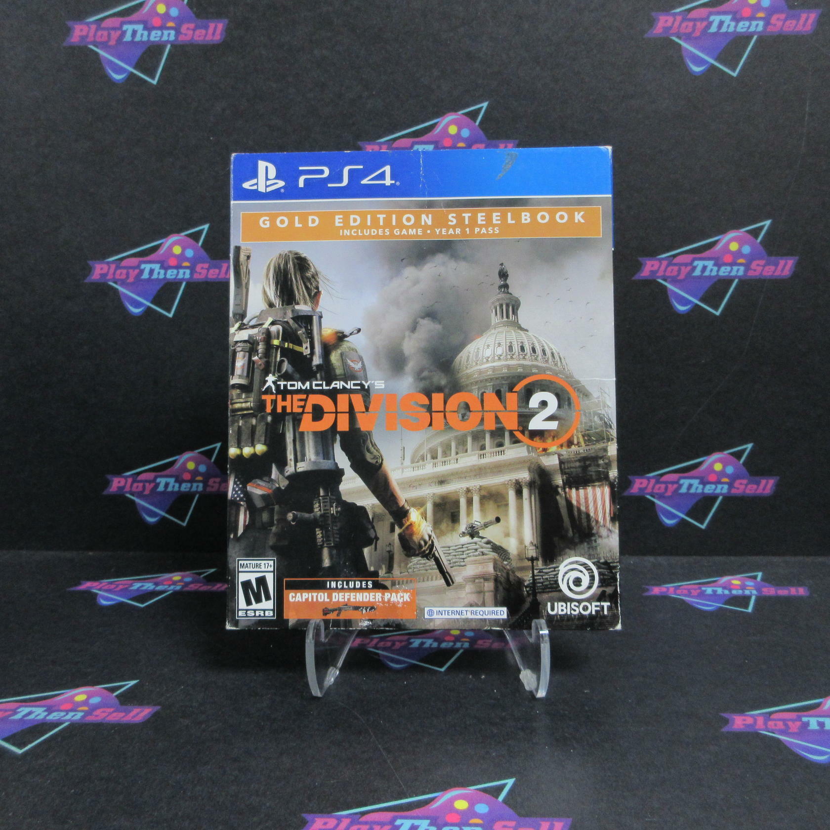 Tom Clancy's The Division 2 Gold Edition PS4 PlayStation 4 + Sleeve - Excellent