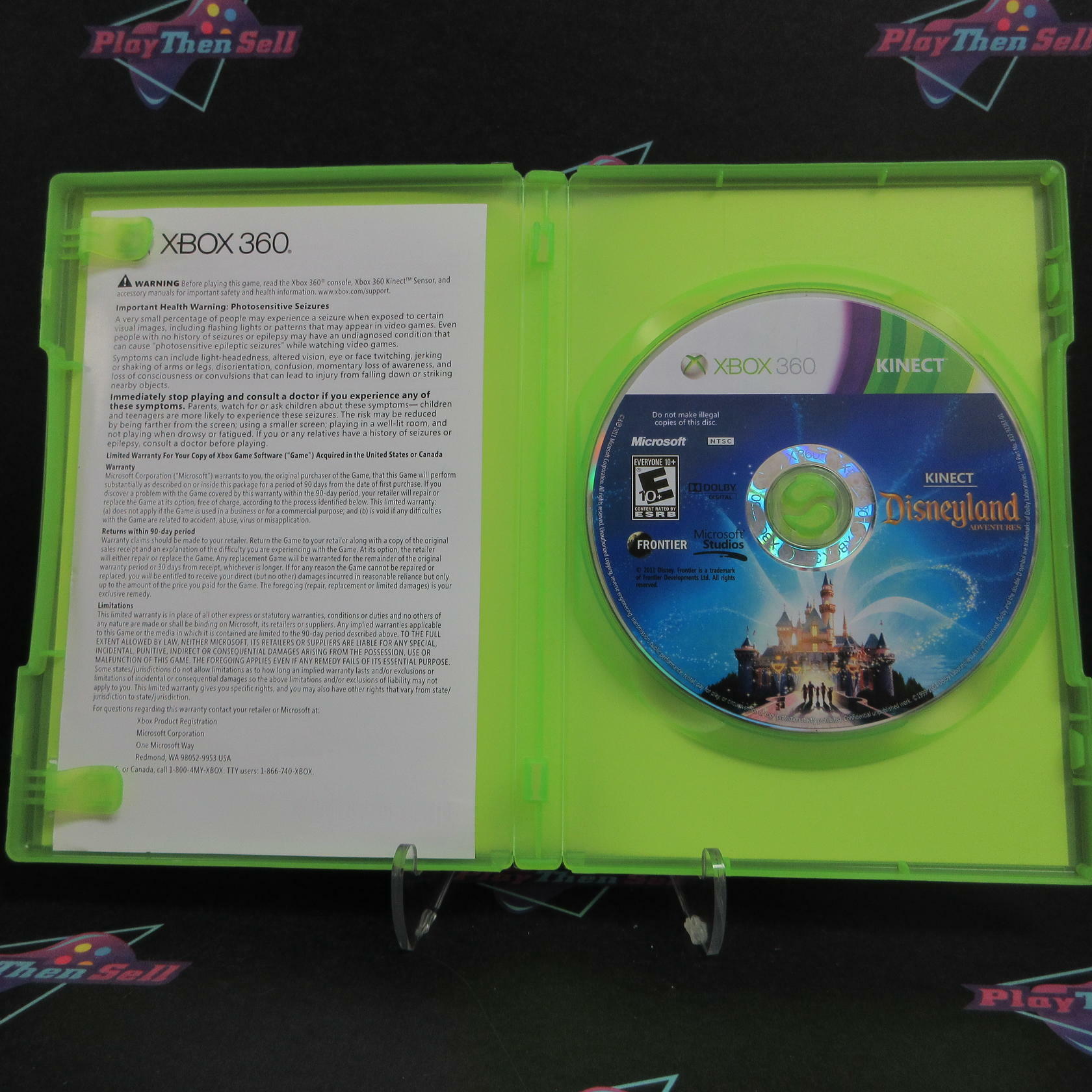 Kinect Disneyland Adventures Xbox 360 Complete - Excellent