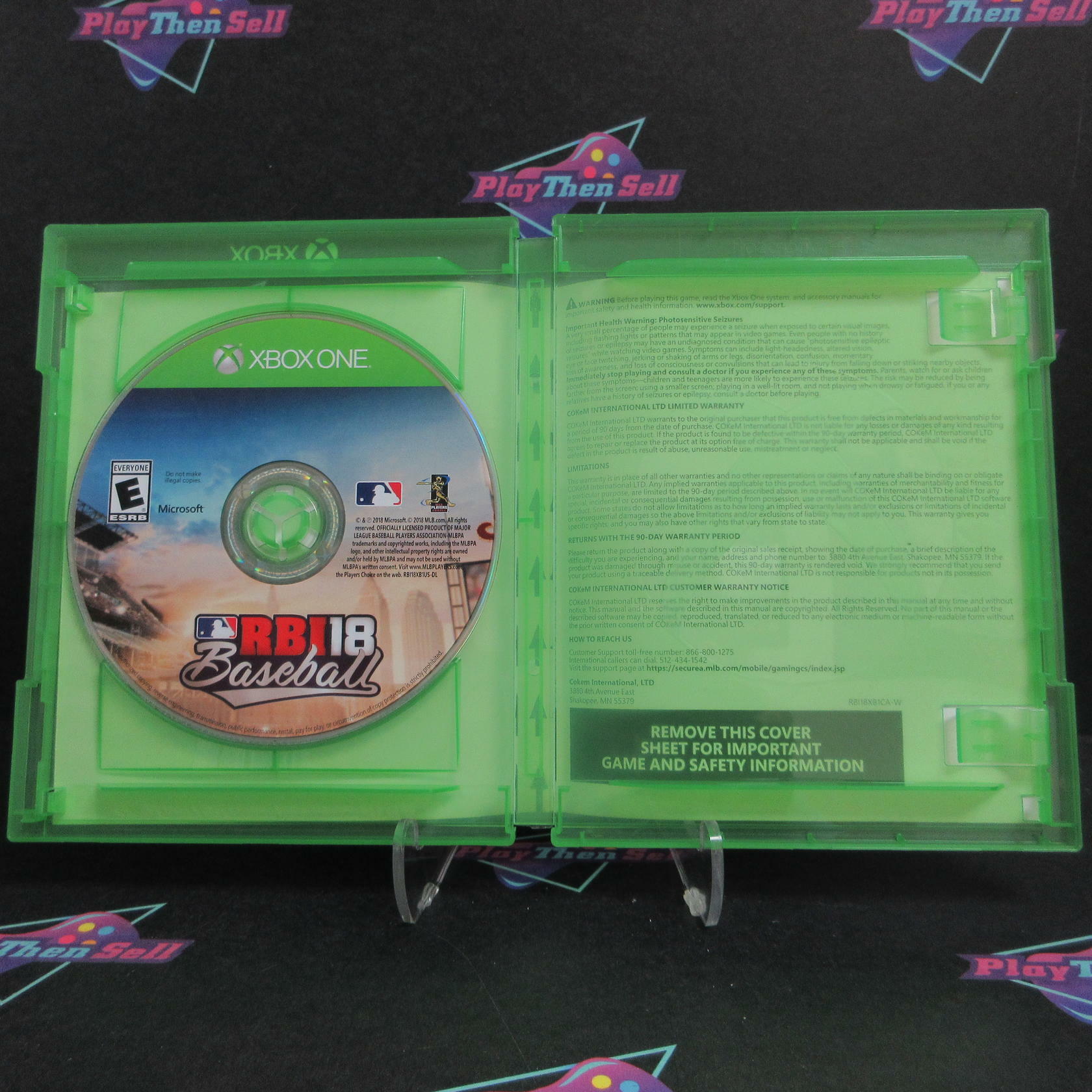 RBI Baseball 18 Xbox One Complete - Excellent