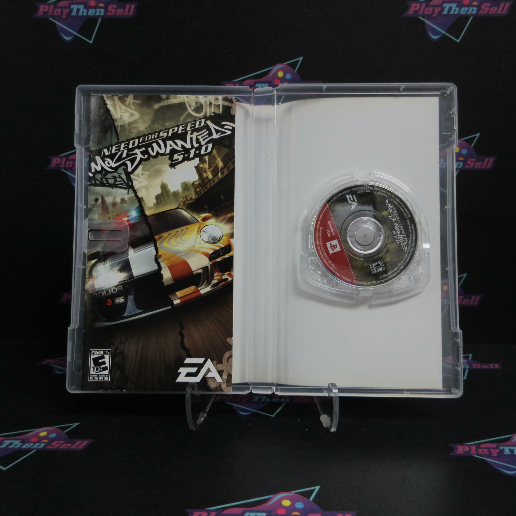Excellent Need for Speed Most Wanted 510 Sony PSP GH Clear UMD Complete - Excellent