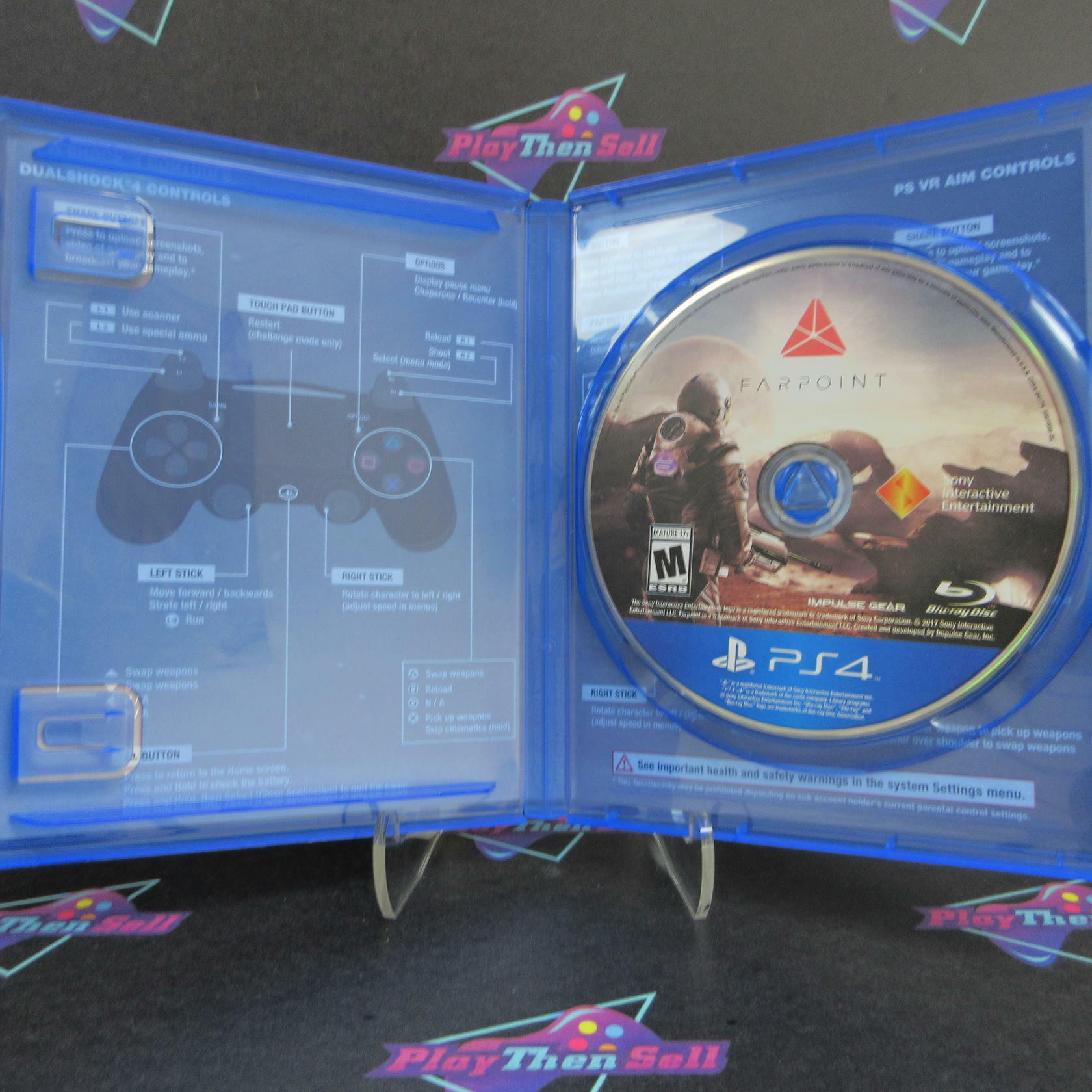 Farpoint PS4 PlayStation 4 PSVR Complete - Excellent