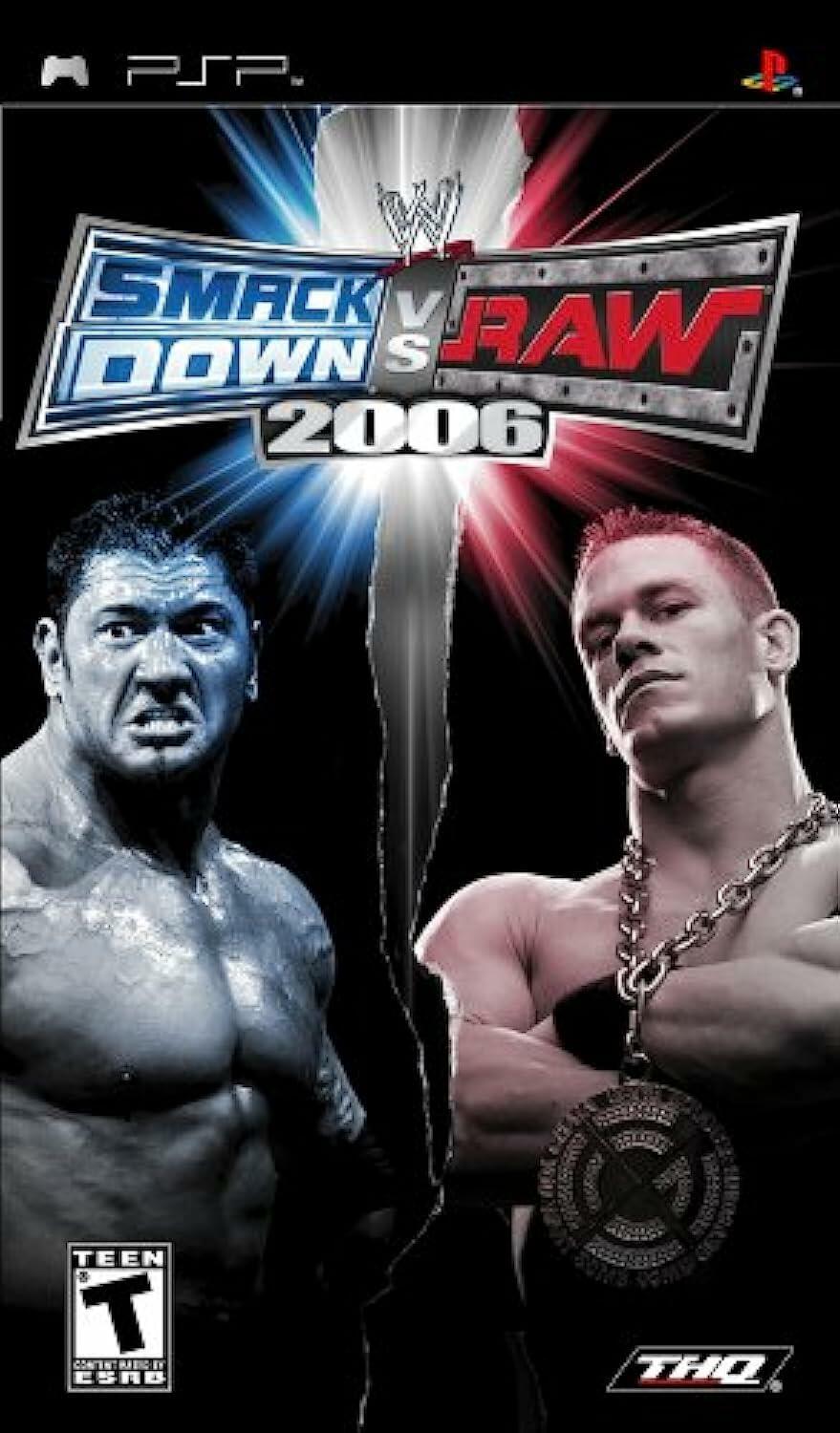 WWE SmackDown vs RAW 2006 Sony PSP Complete - Excellent