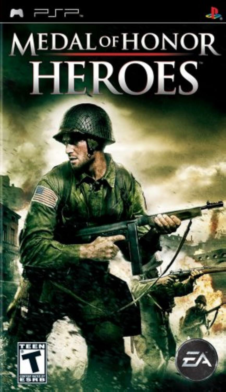 Medal of Honor Heroes Sony PSP Complete - Excellent