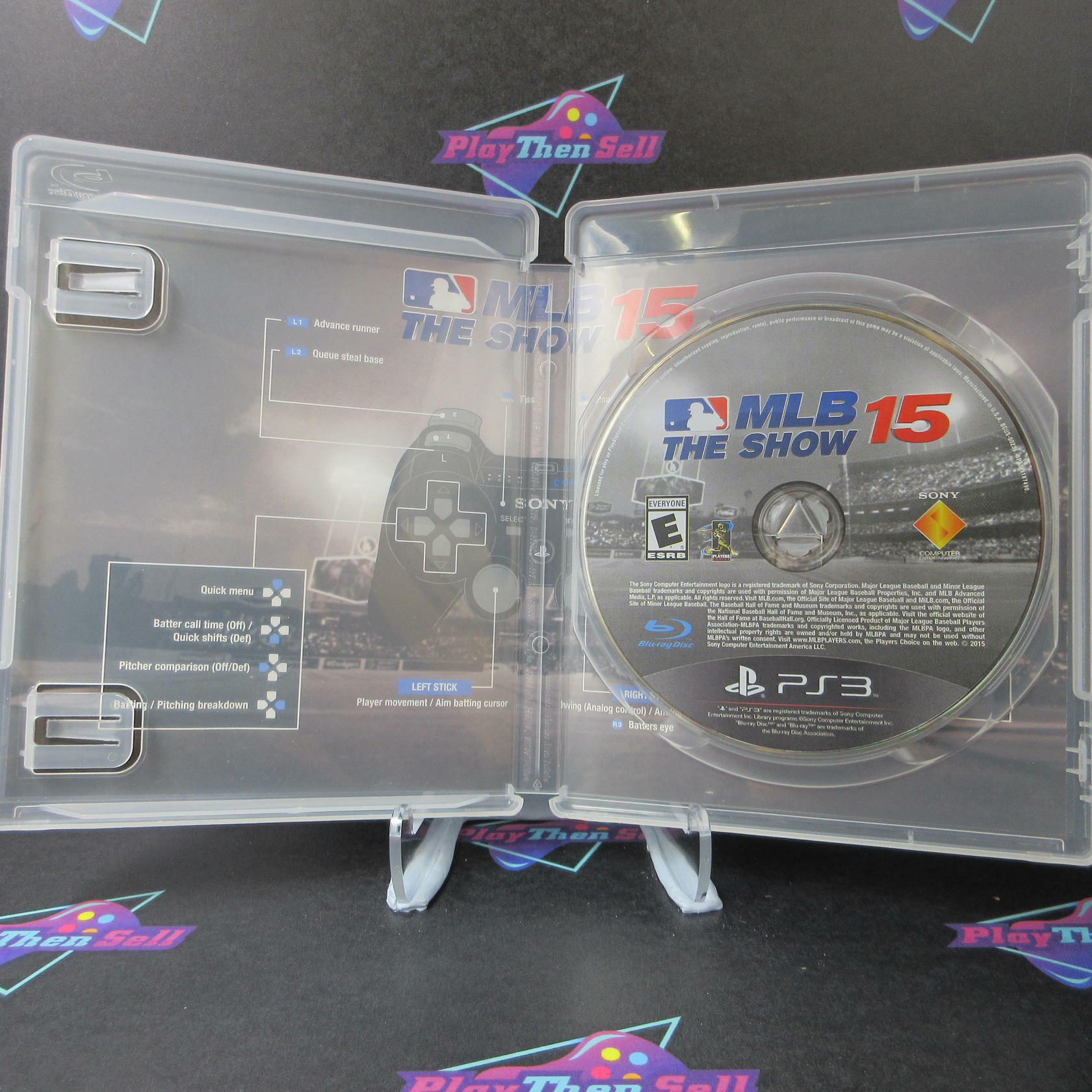 MLB 15 The Show PS3 PlayStation 3 Complete - Excellent