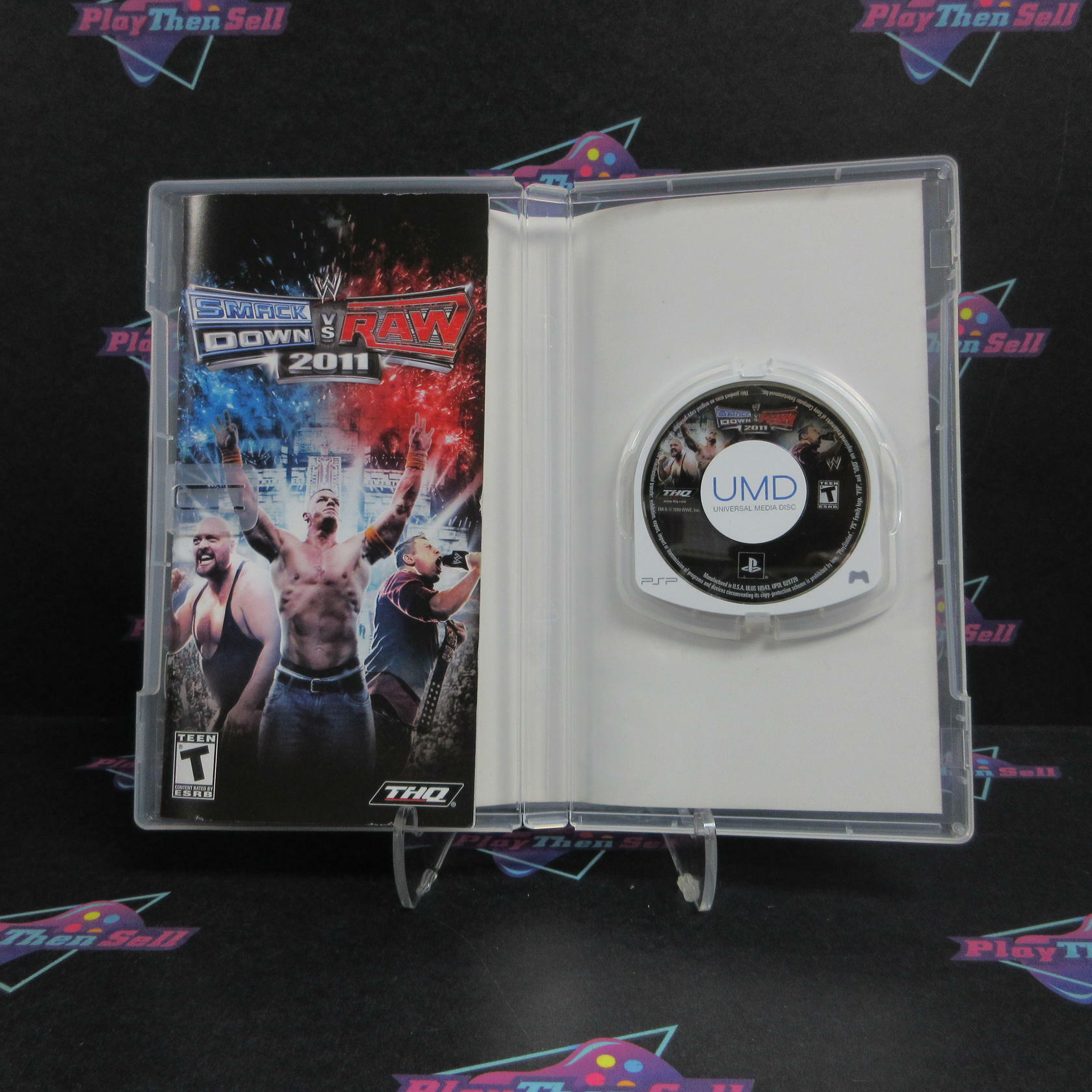 WWE SmackDown vs Raw 2011 Sony PSP Complete - Excellent
