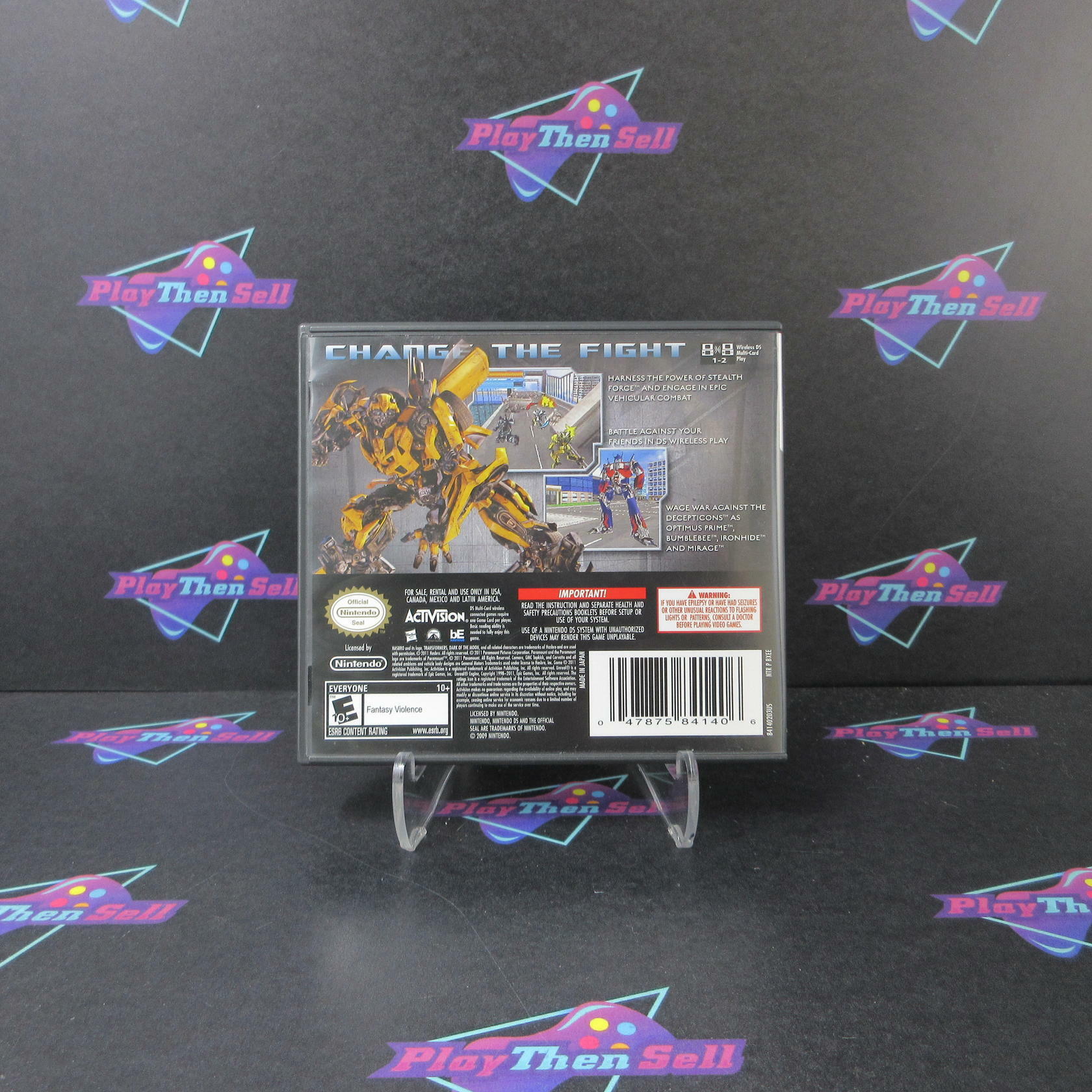 Transformers Dark of the Moon Autobots Nintendo DS Complete - Excellent