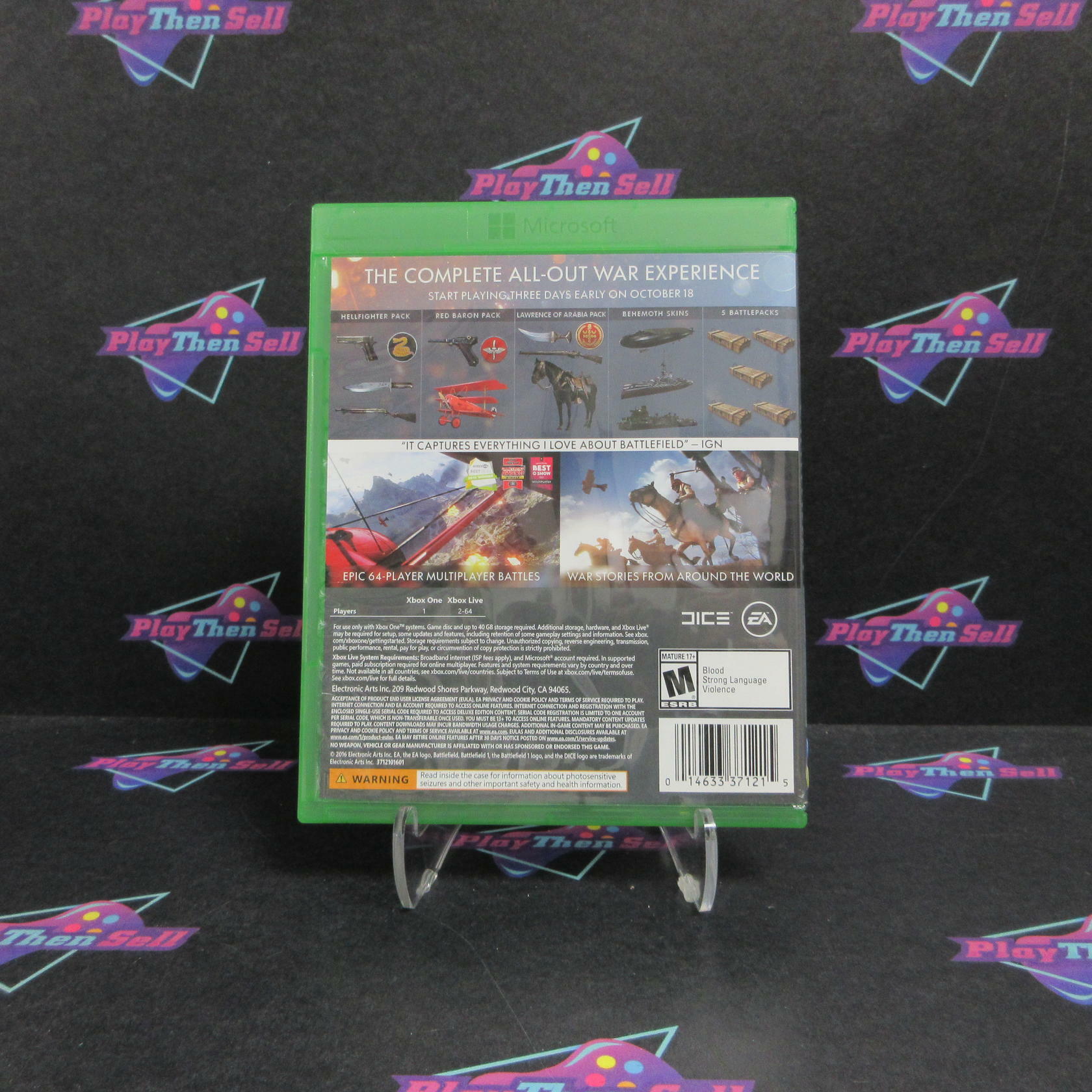 Battlefield 1 Early Enlister Deluxe Edition Xbox One Complete - Refurbished