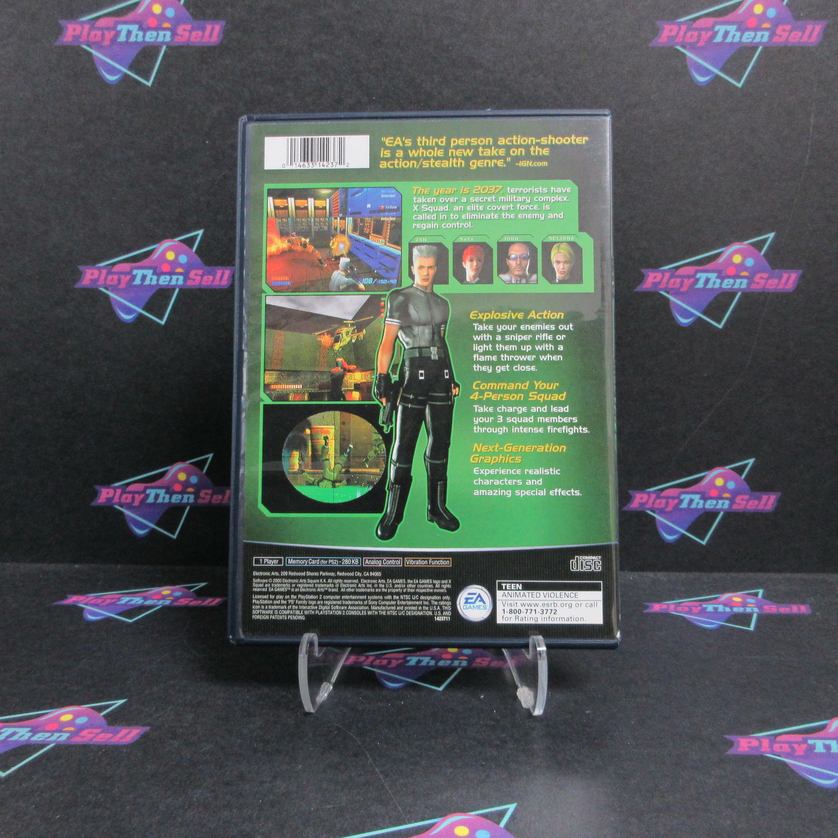 X-Squad PS2 PlayStation 2 Complete - Excellent