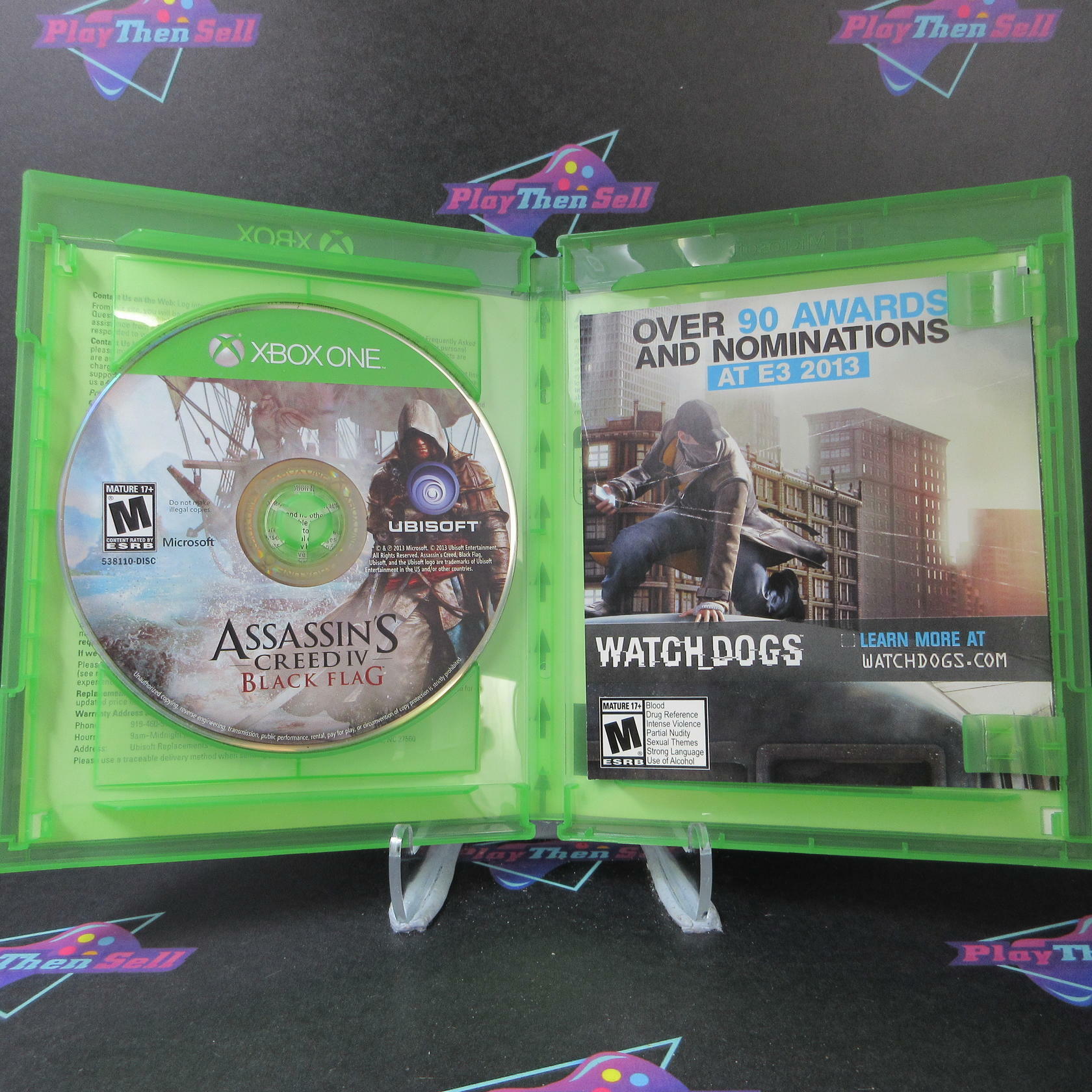 Assassin's Creed IV (4) Black Flag Xbox One Complete - Excellent