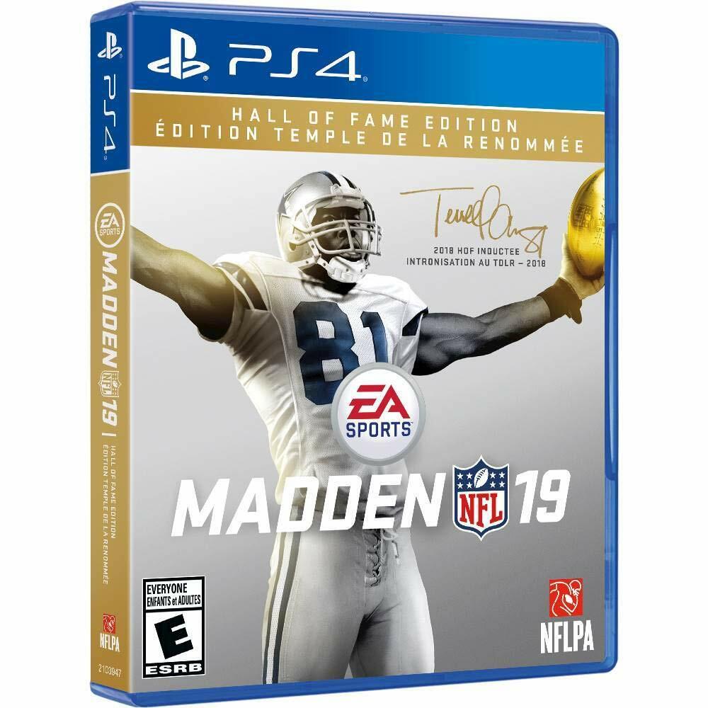 Madden NFL 19 Hall of Fame Edition PS4 PlayStation 4 Complete - Excellent