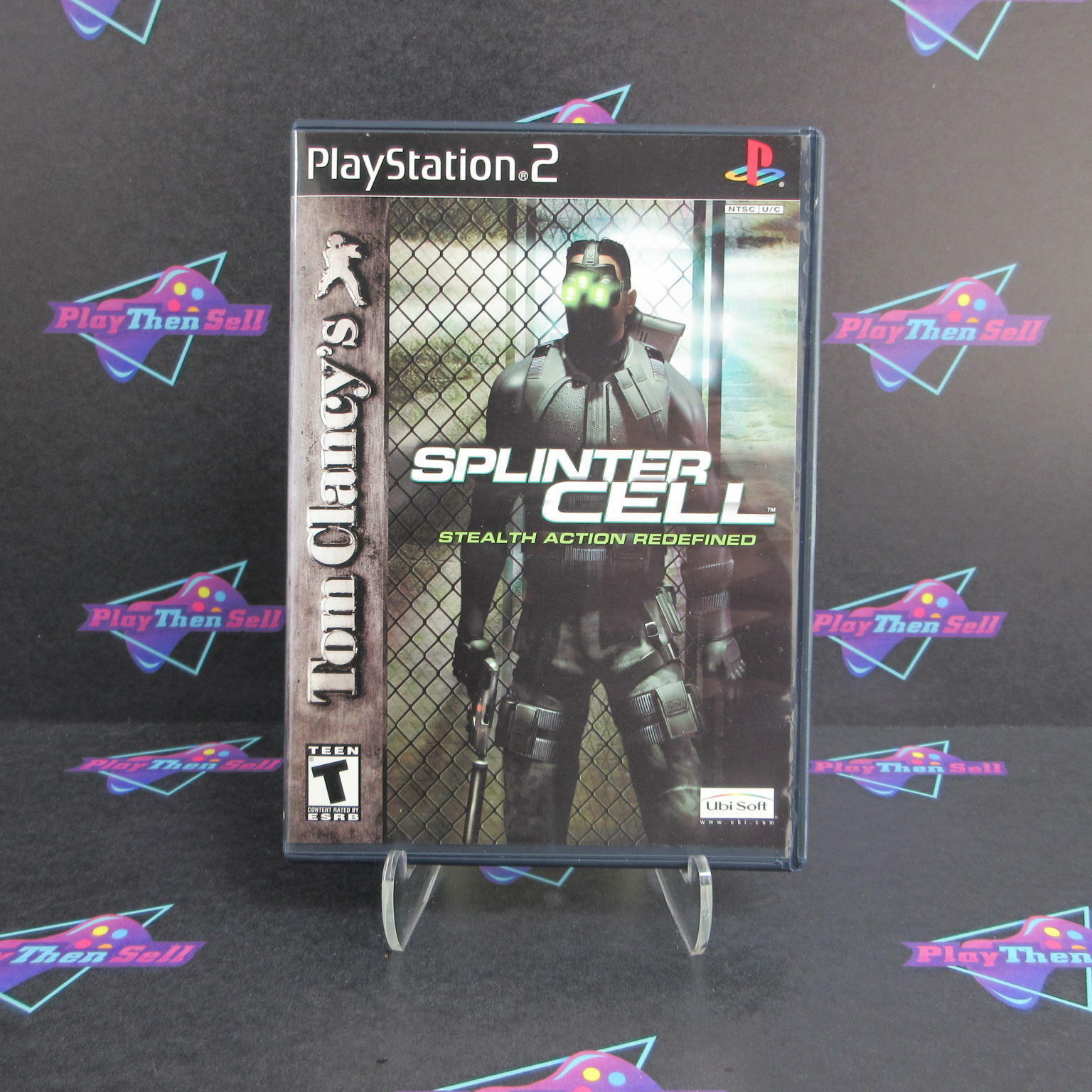 Tom Clancy's Splinter Cell PS2 PlayStation 2 + Reg Card Complete - Excellent