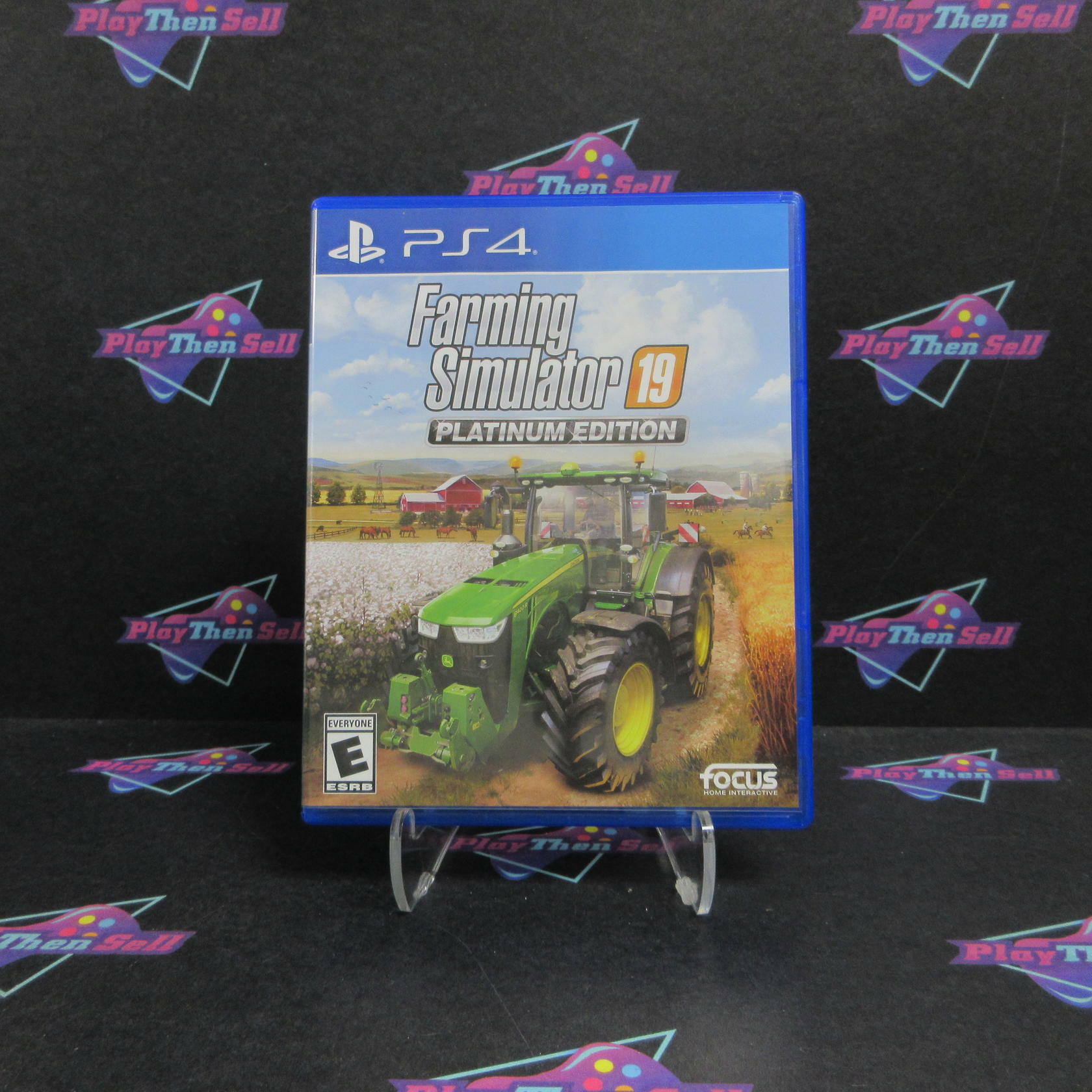Farming Simulator 19 Platinum Edition PS4 PlayStation 4 Complete - Excellent