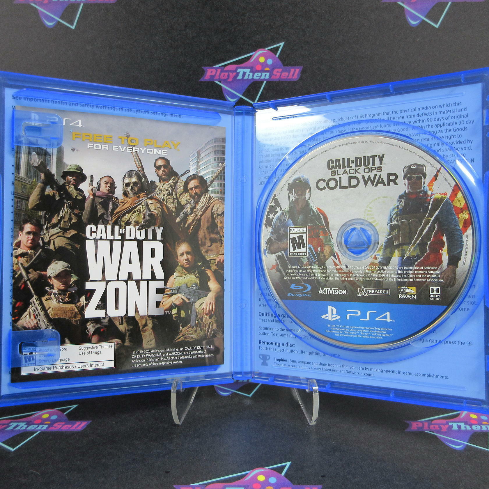 Call of Duty Black Ops Cold War PS4 PlayStation 4 Complete - Excellent