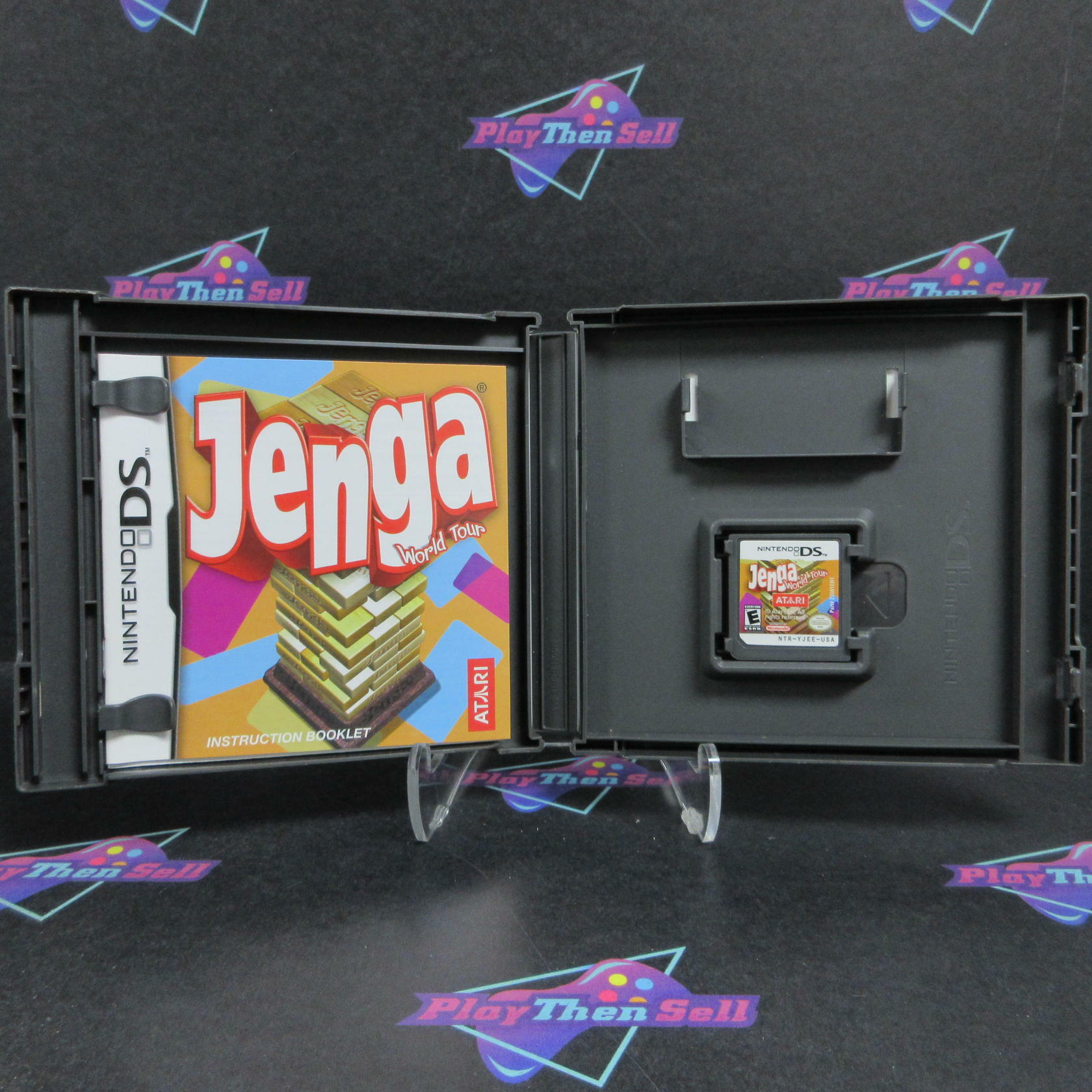 Jenga World Tour Nintendo DS Complete - Excellent