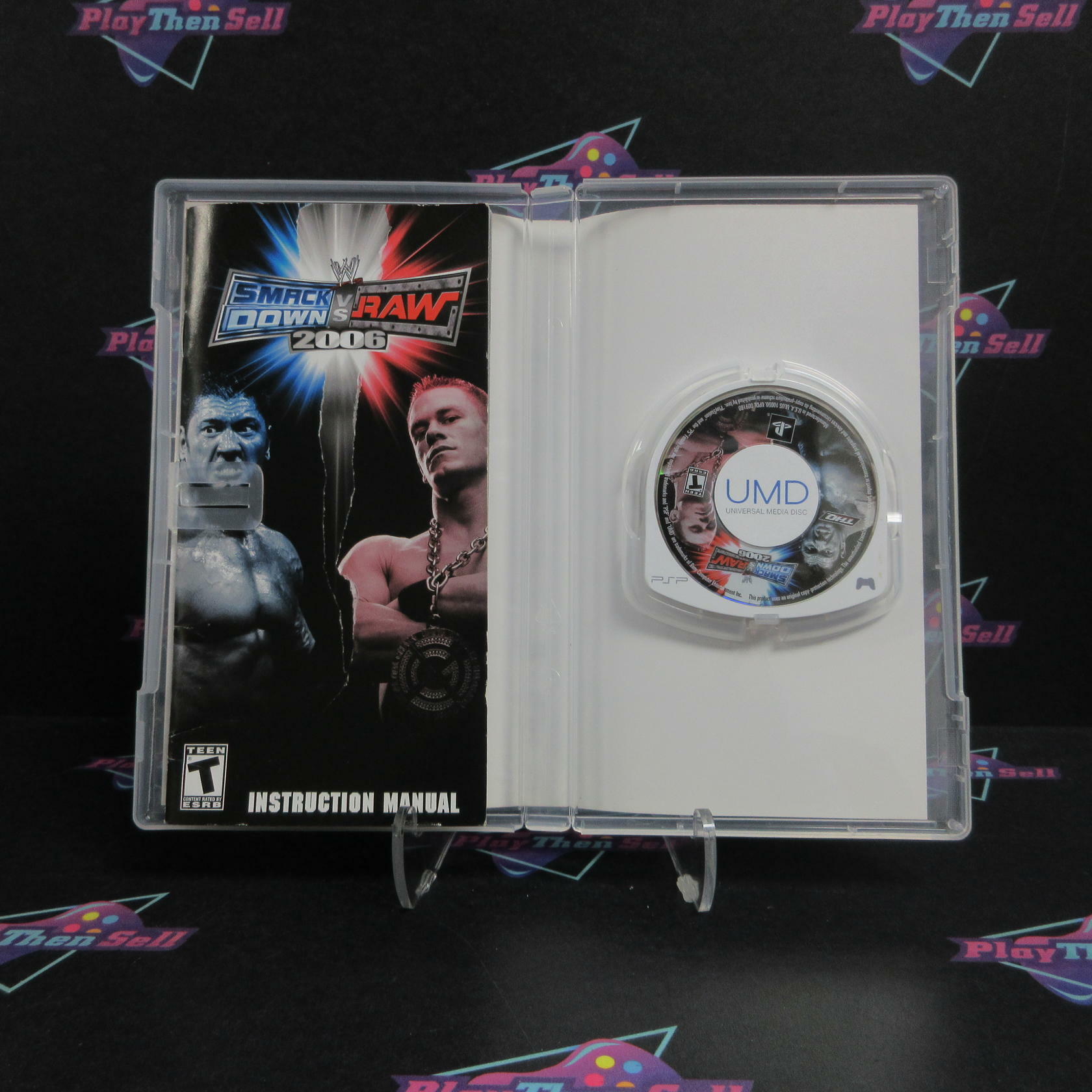 WWE SmackDown vs RAW 2006 Sony PSP Complete - Excellent