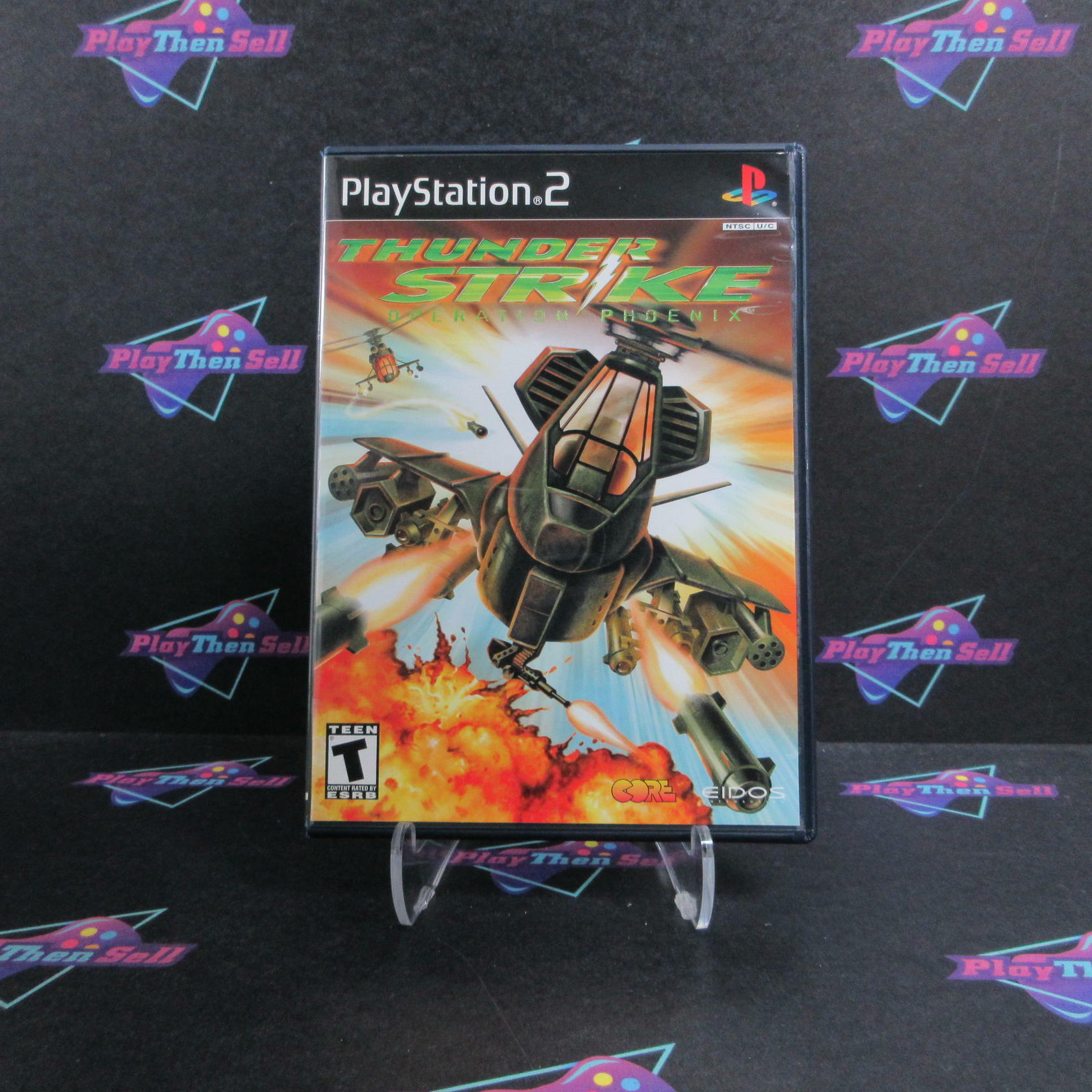 Thunder Strike Operation Phoenix PS2 PlayStation 2 + Reg Complete - Excellent